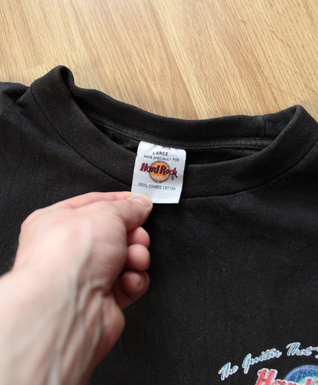 Band Tees 🔥 Vintage 90s Hard Rock Cafe Eric Clapton Rare Tour T Shirt Size US L / EU 52-54 / 3 - 4 Thumbnail