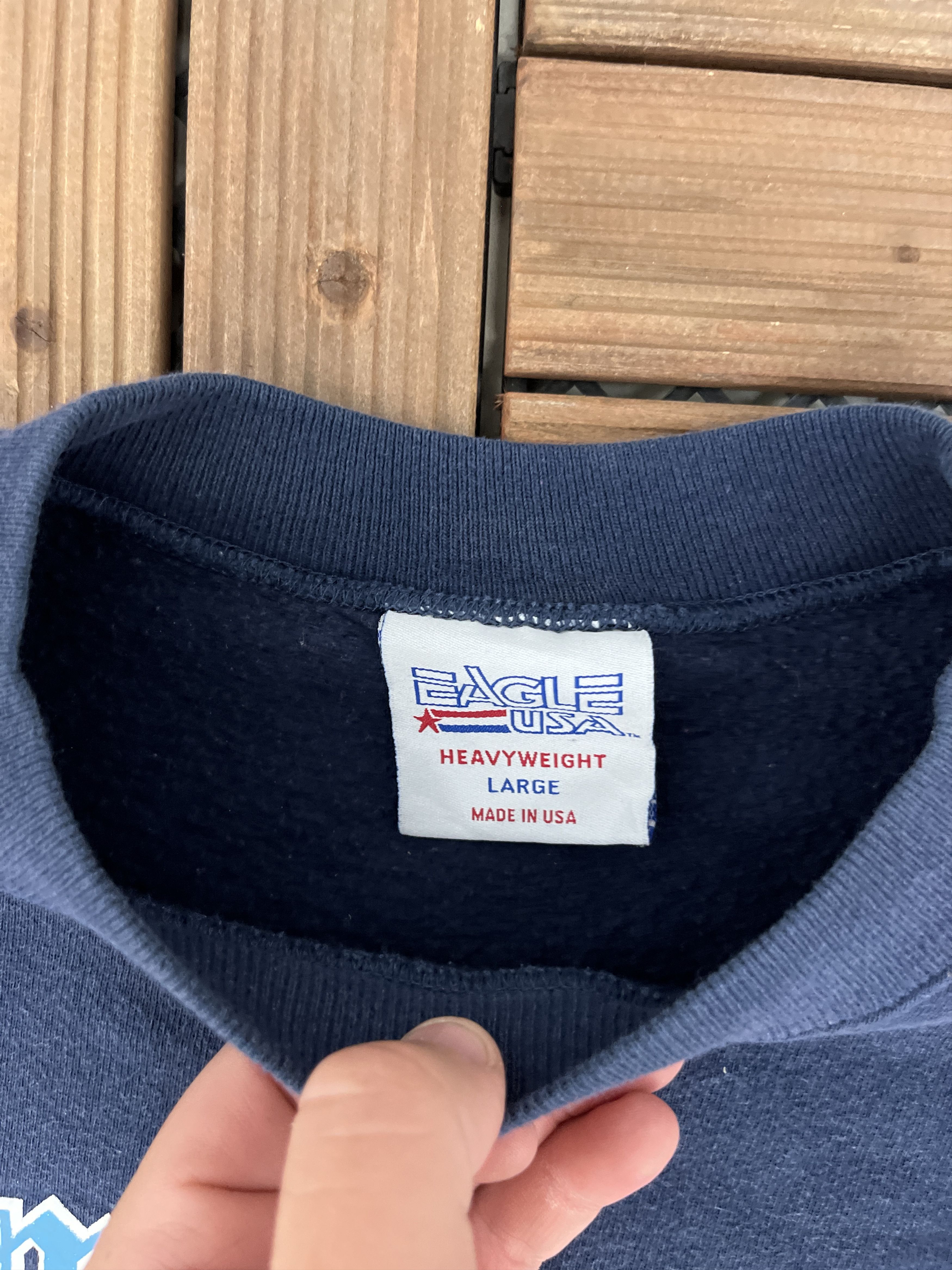 Vintage Warriors Baseball Vintage Crewneck Sweater Size US L / EU 52-54 / 3 - 6 Thumbnail
