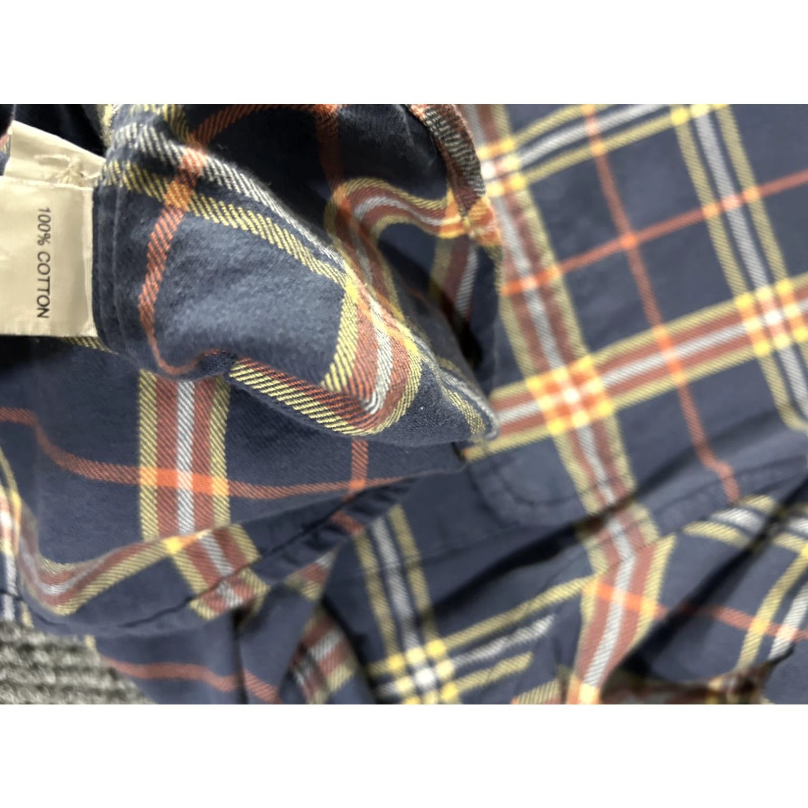 johnnie-O johnnie-O Shirt Mens Large Blue Plaid Flannel Long Sleeve Button Front Casual Size US L / EU 52-54 / 3 - 5 Thumbnail