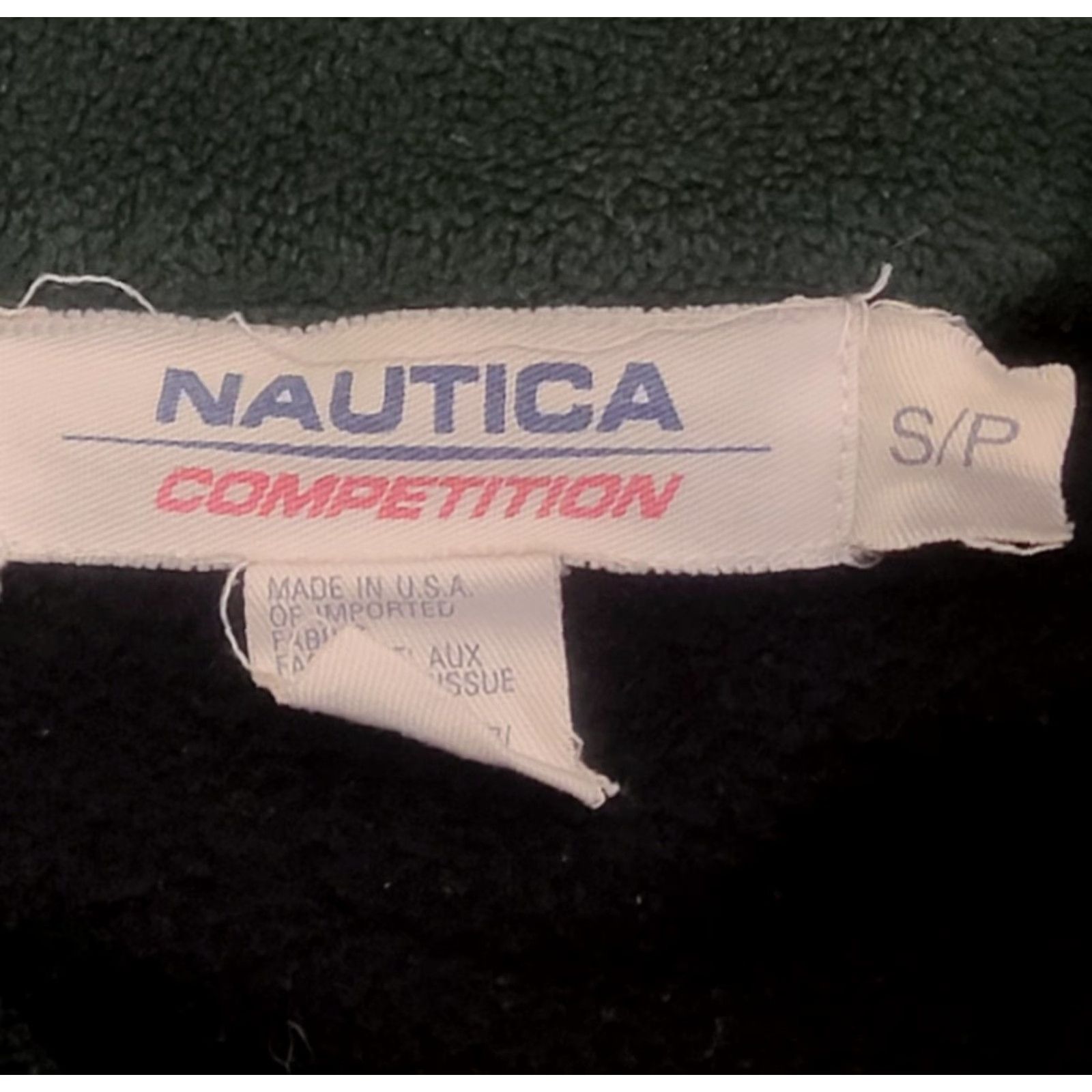 Nautica VINTAGE Nautica Competition Fleece Full Zip Sweater Mens Small USA Polyester Size US S / EU 44-46 / 1 - 5 Thumbnail