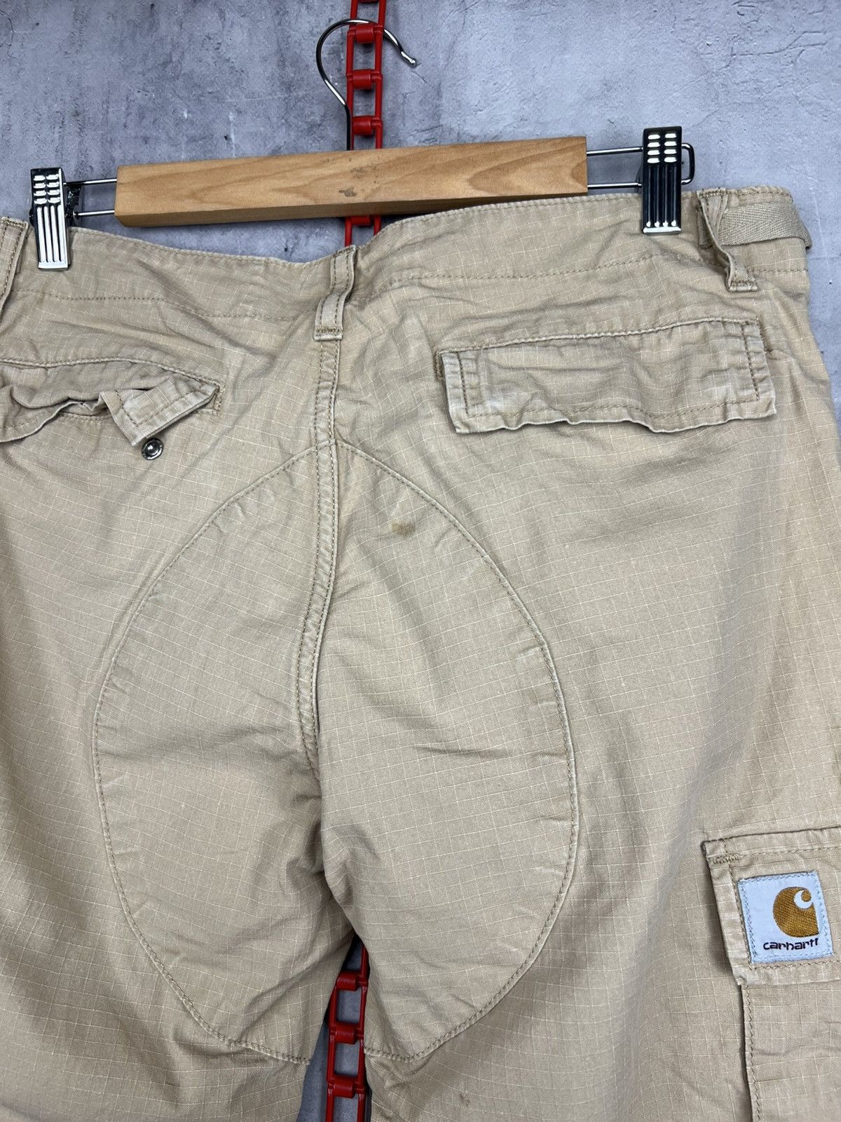 Carhartt vintage carhartt cargo pants beige size 30 X 32 Size US 30 / EU 46 - 8 Thumbnail