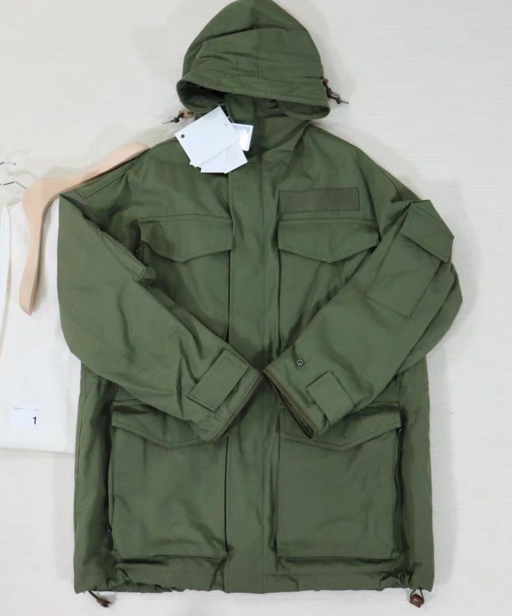 image of Visvim 21Ss Krupa Field Jacket in Green, Men's (Size Small)