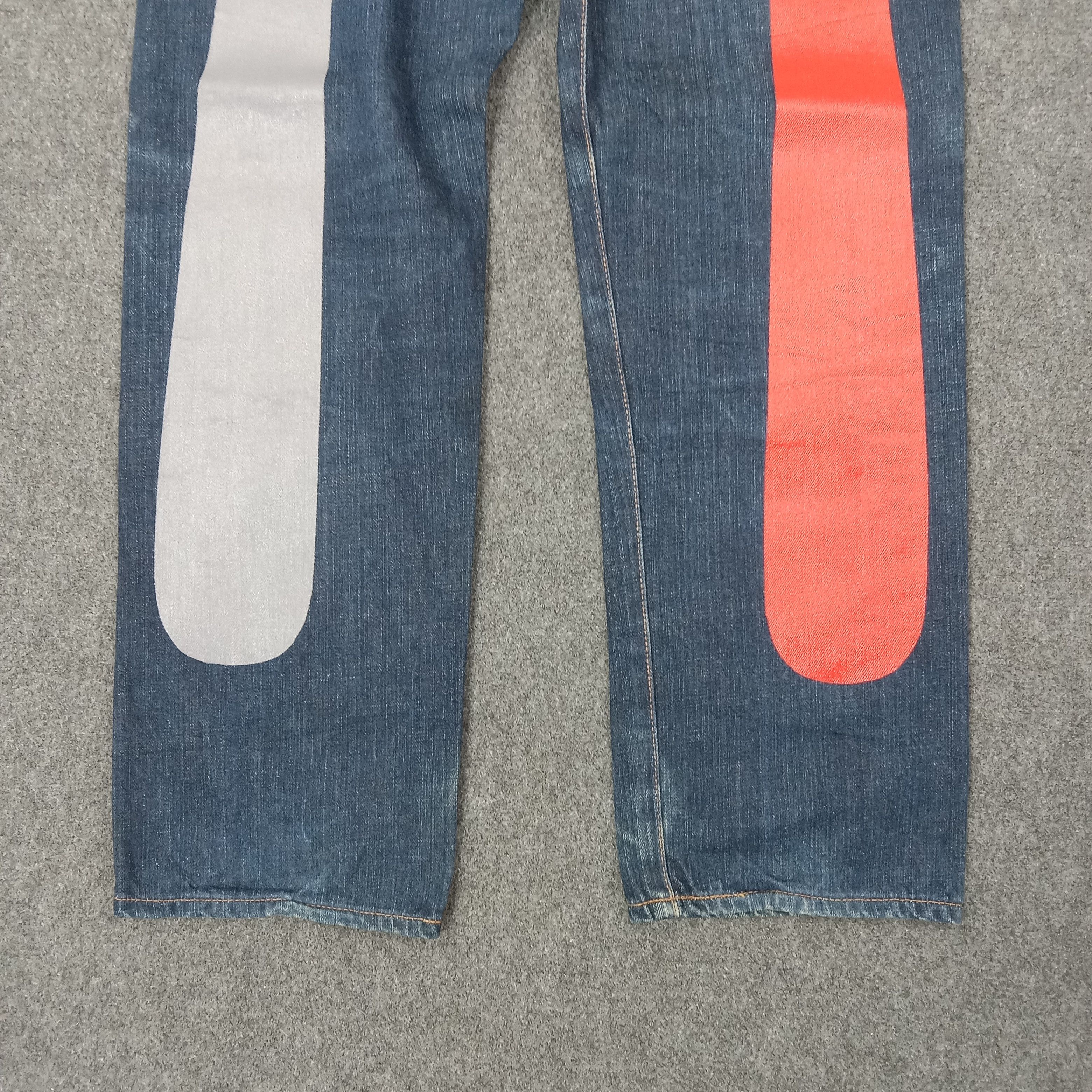Evisu Evisu Japanese Brand Daicock Custom Art Denim Jeans C228N12 Size US 32 / EU 48 - 4 Thumbnail