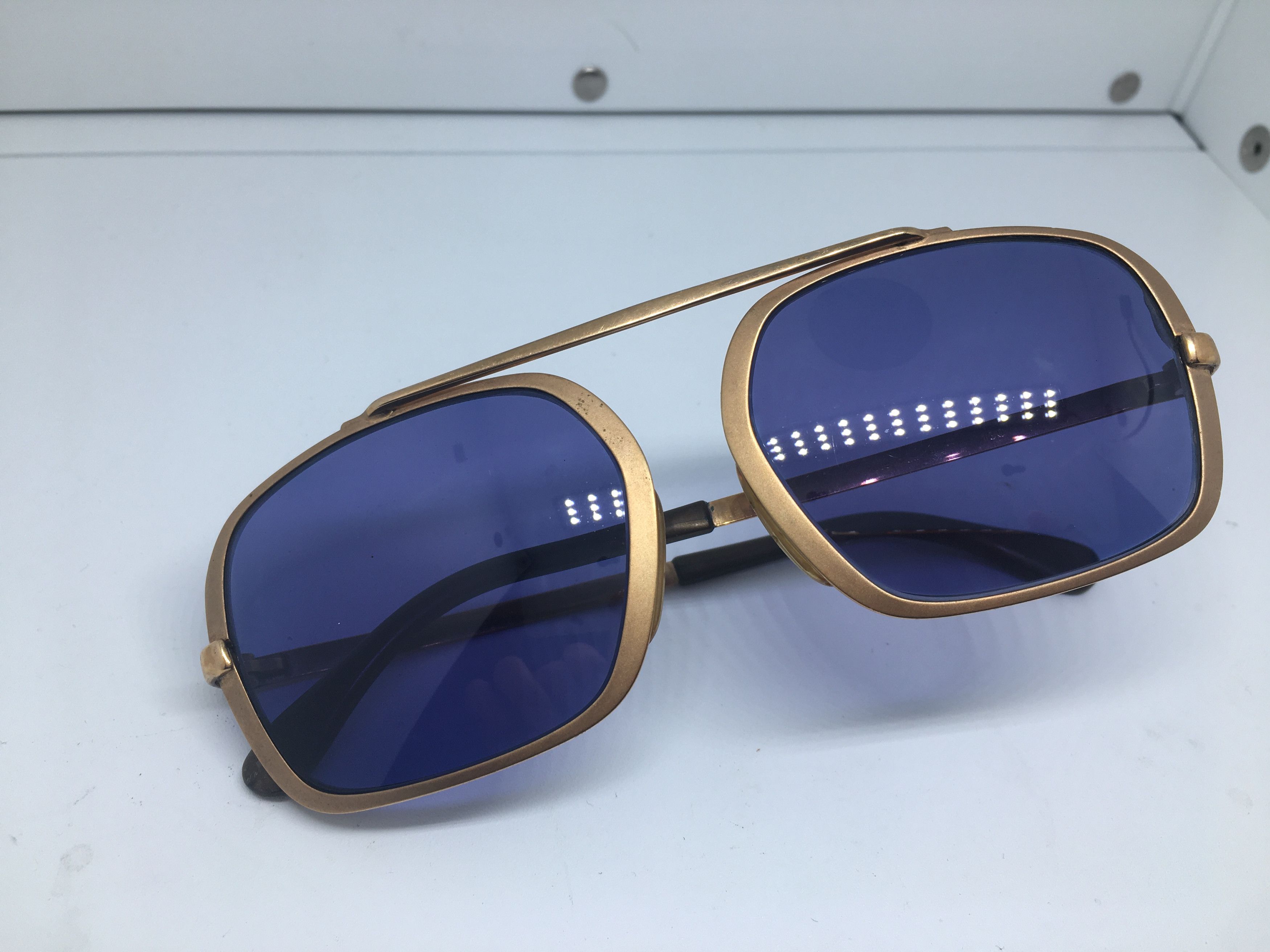 Vintage Vintage MARWITZ Gold Filled Sunglasses Made In Germany Size ONE SIZE - 9 Thumbnail