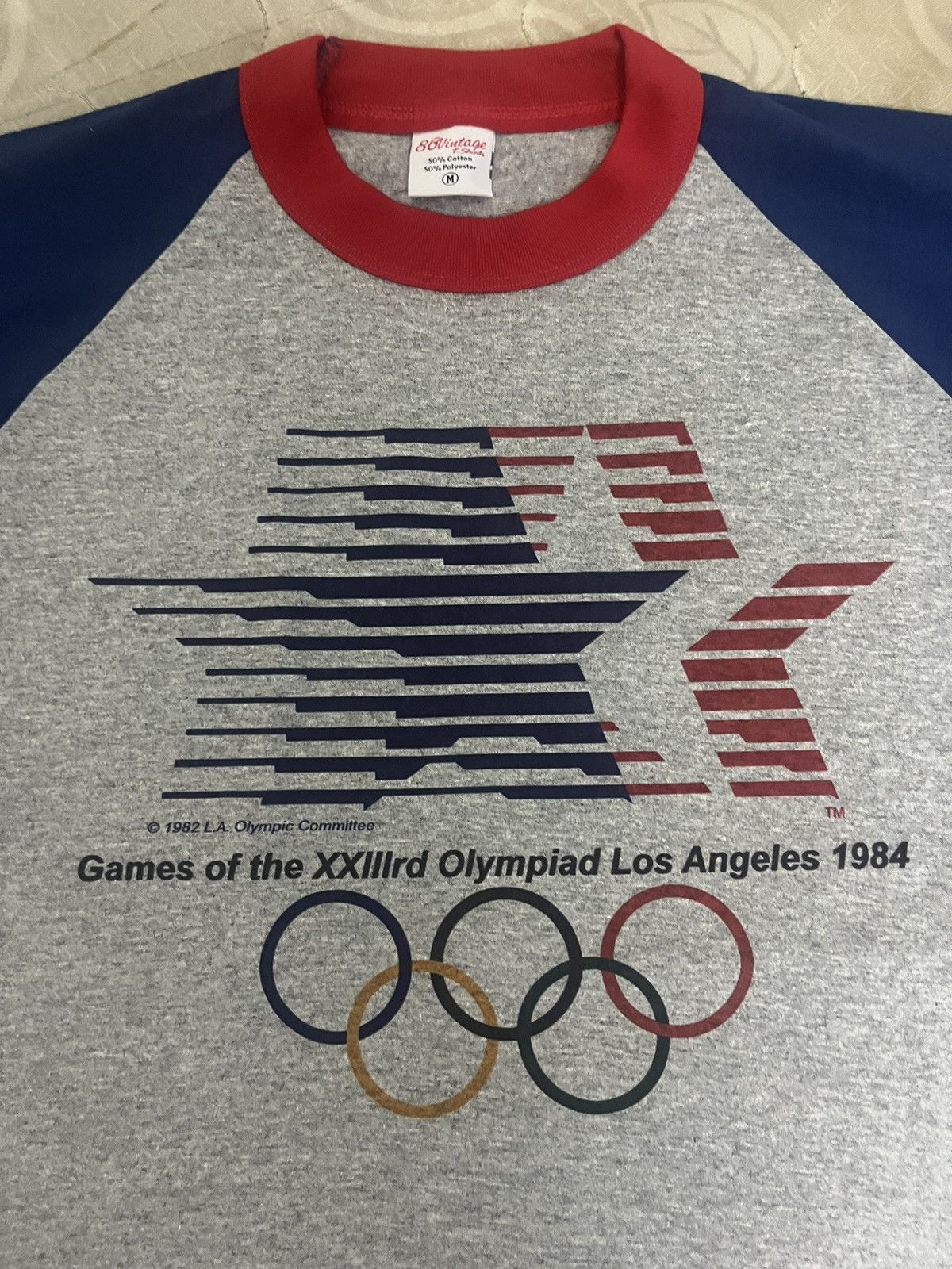 USA Olympics 1982 L.A Olympic Committee Size US M / EU 48-50 / 2 - 2 Thumbnail