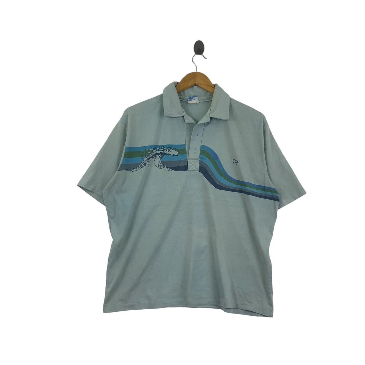 Ocean Pacific Vintage OCEAN PACIFIC SUNWEAR Polo Tee Shirt Top Beach Size US XL / EU 56 / 4 - 1 Thumbnail