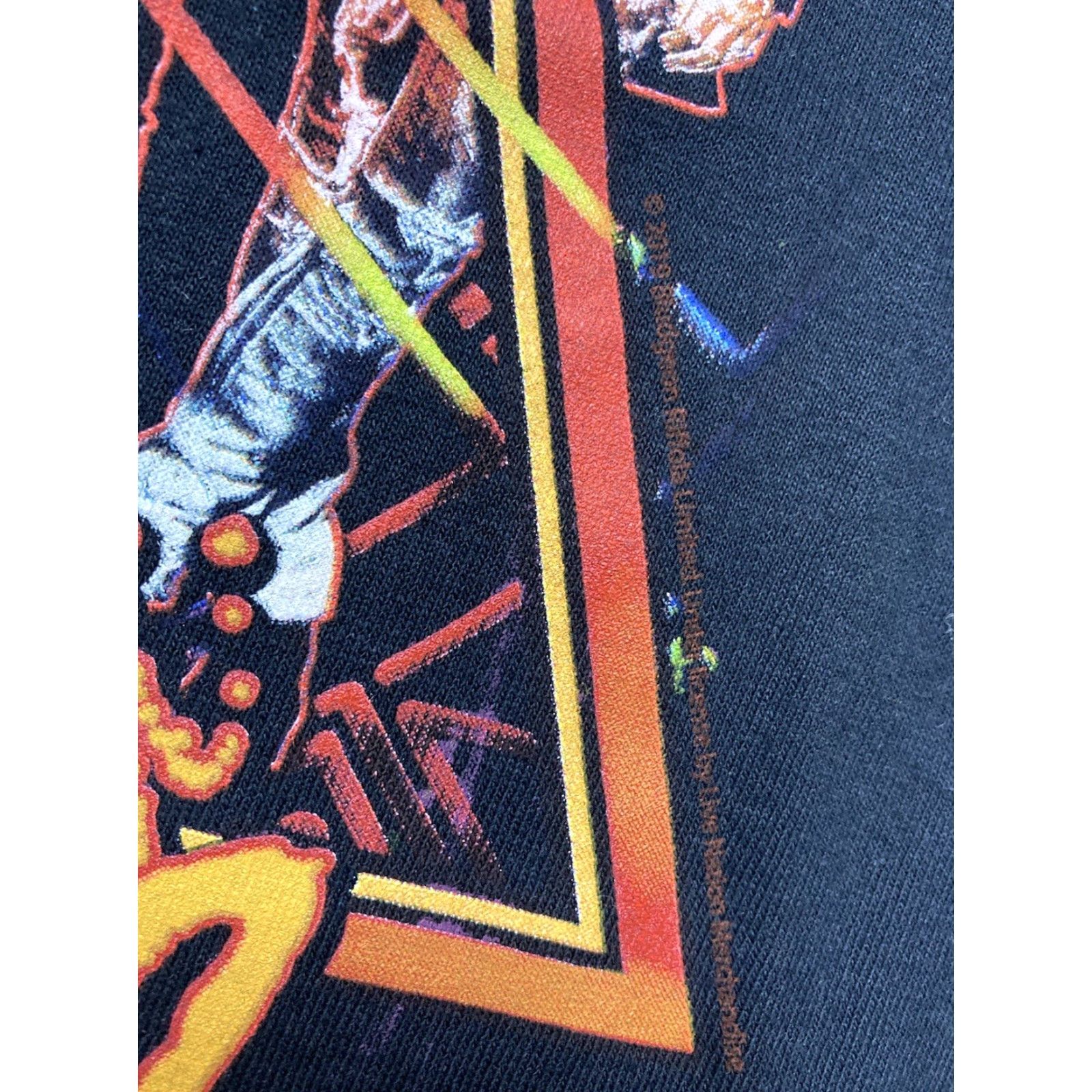 Gildan VINTAGE Def Leppard Tour 2020 Graphic T-shirt Women Small Black Short Sleeve Band Music Shirt Womens Small Black Graphic Size S / US 4 / IT 40 - 3 Thumbnail