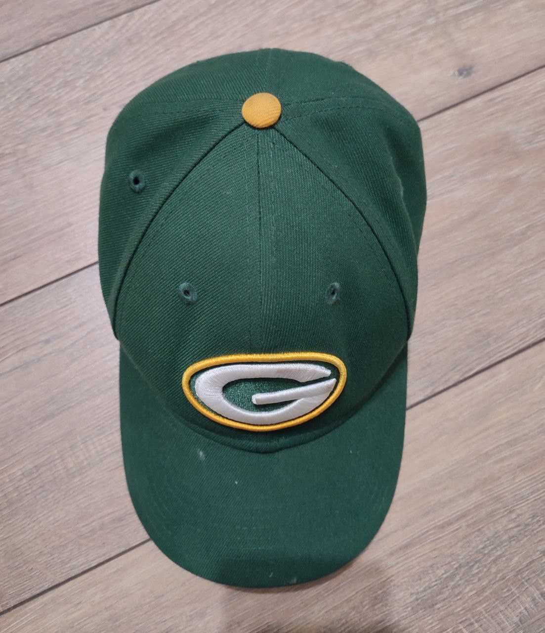 NFL × New Era × Vintage Vintage Green Bay Packers Hat Cap Green Mens New Era NFL Size ONE SIZE - 4 Thumbnail