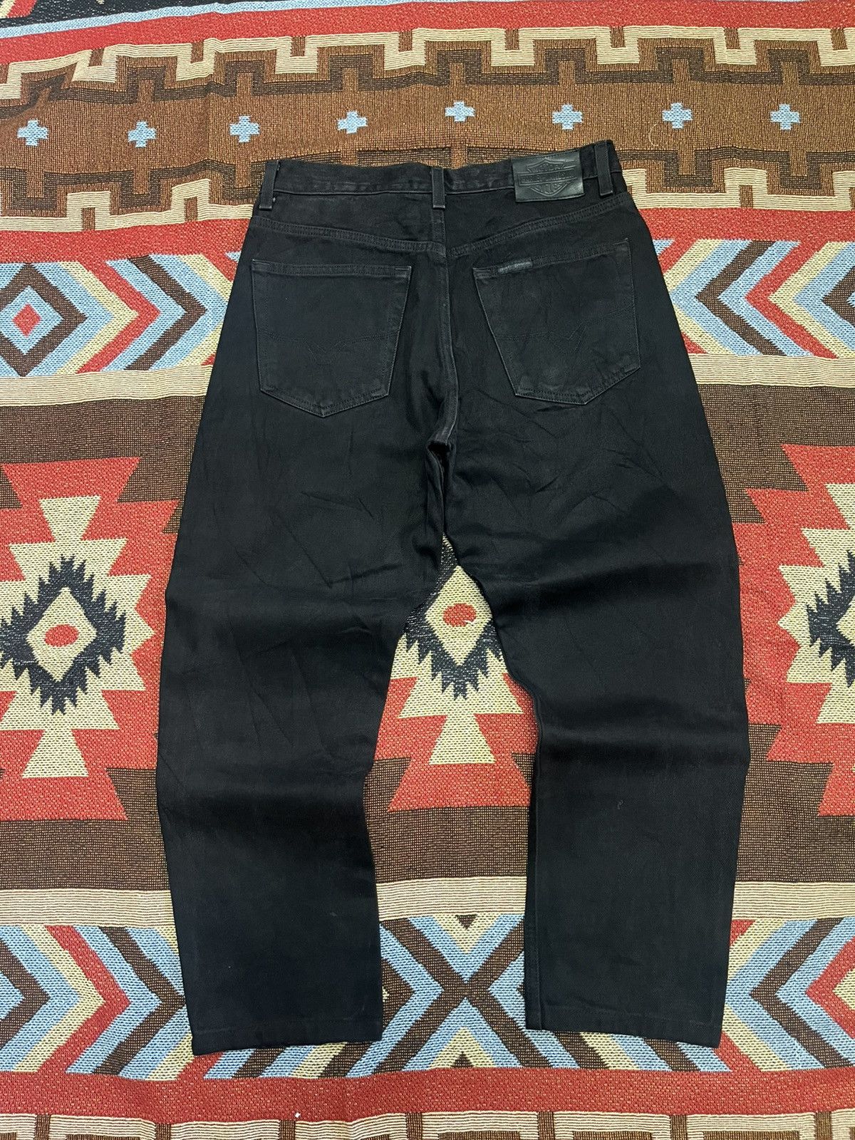 Harley Davidson 💀Harley Davidson Motor Cycles Jeans💀 Size US 32 / EU 48 - 4 Thumbnail