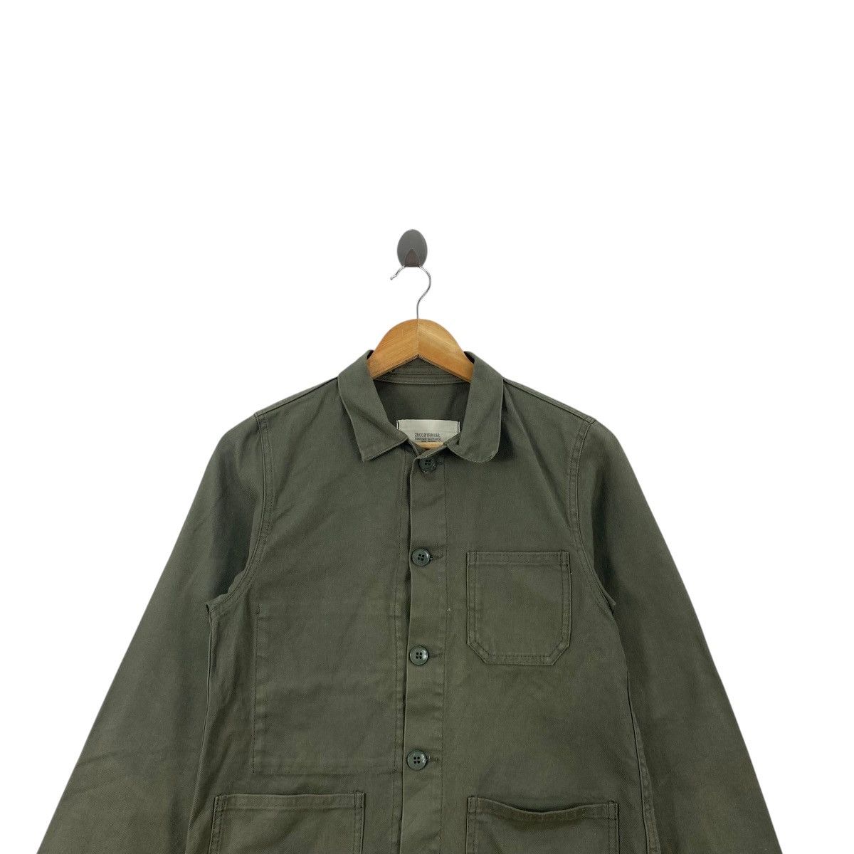Vintage Vintage UNIVERSAL OVERALL Chore Jacket Workwear Button Up Size US S / EU 44-46 / 1 - 2 Thumbnail