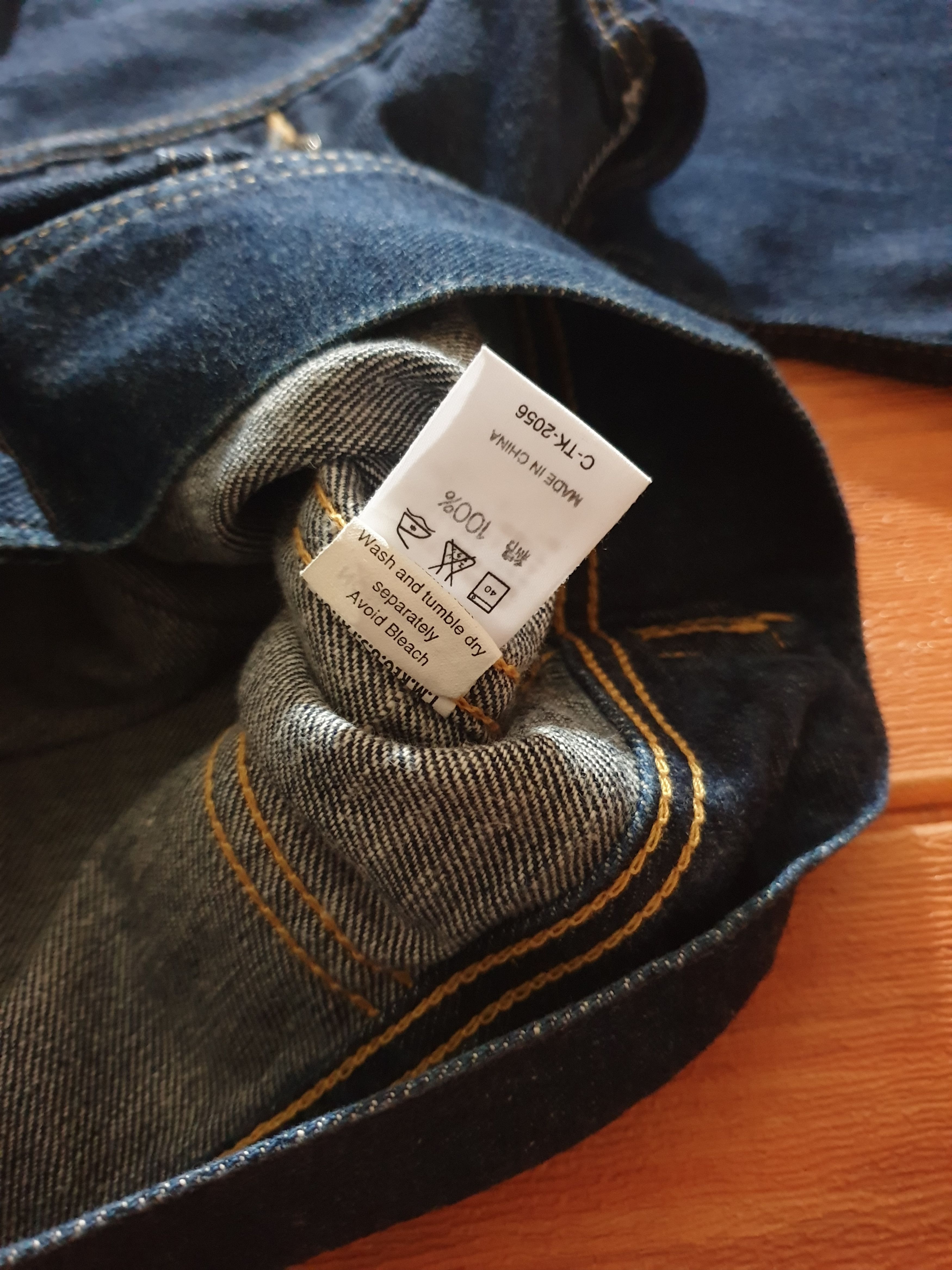 Japanese Brand 💥Lee sanforized blue colour denim jacket Size US M / EU 48-50 / 2 - 3 Thumbnail