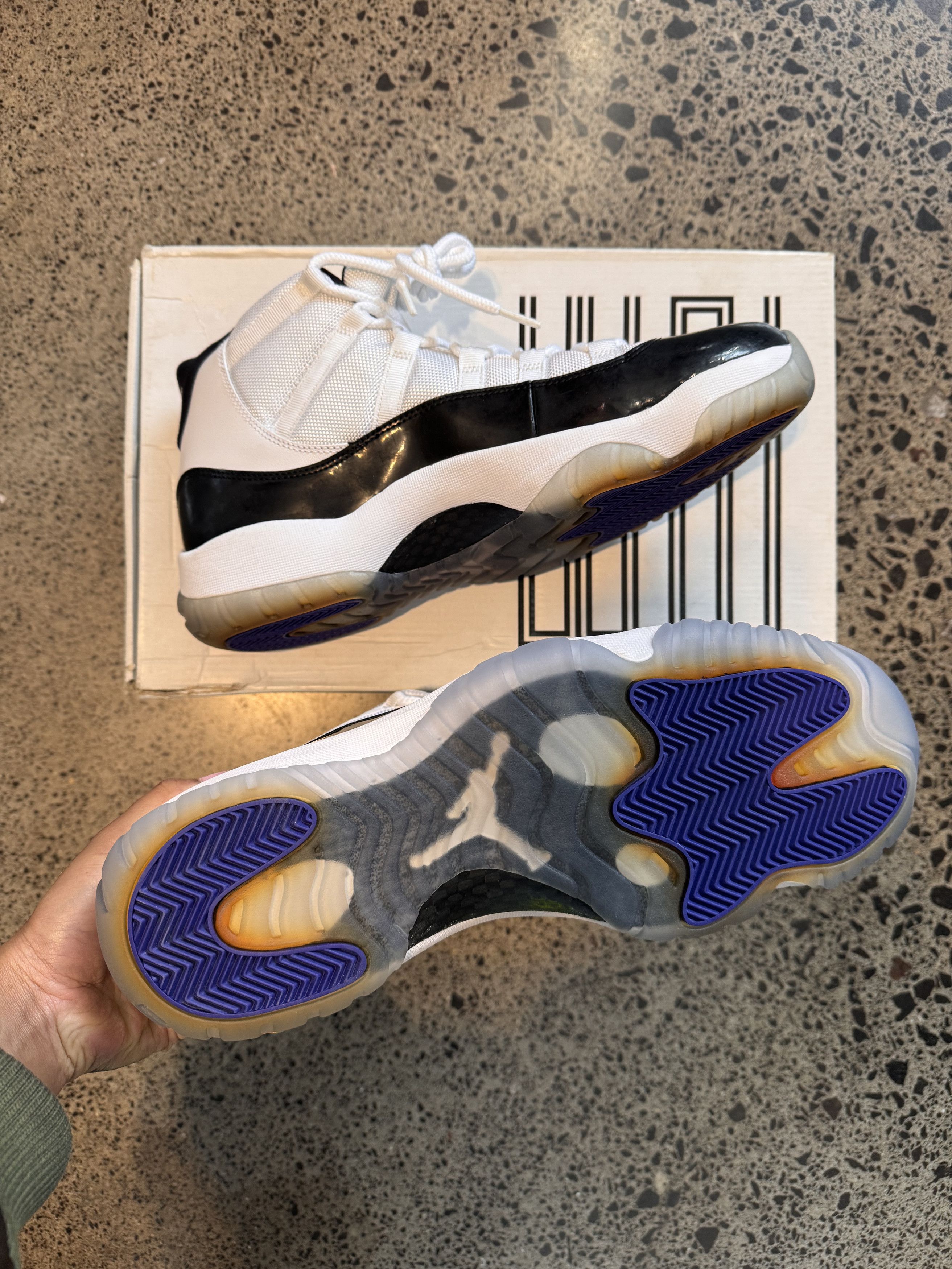 Jordan Brand AIR JORDAN 11 CONCORD (2011) Size US 12 / EU 45 - 4 Thumbnail