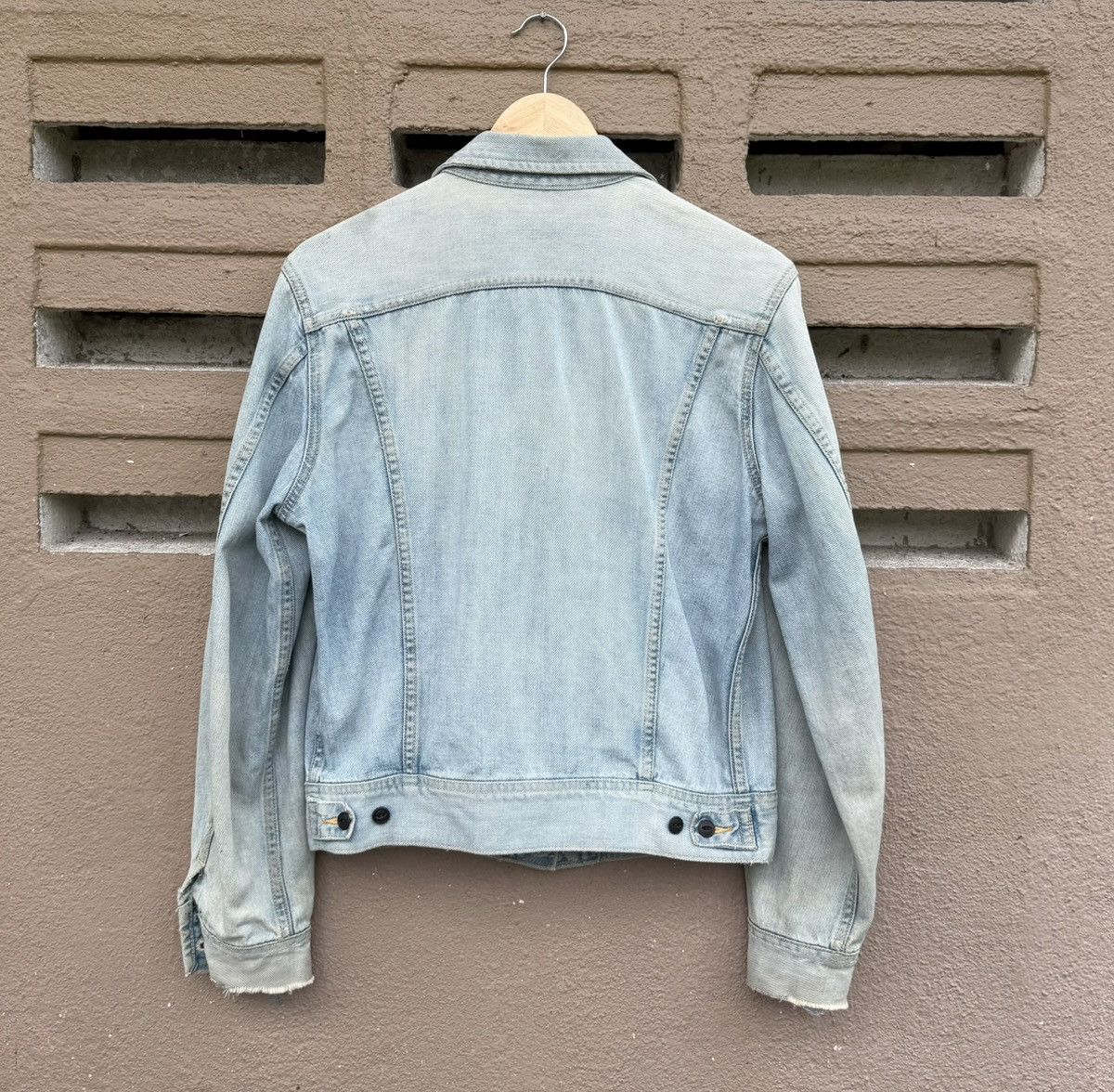 Lee Vintage Lee Riders Denim Jacket Light Wash Faded 70s 80s Size US L / EU 52-54 / 3 - 9 Thumbnail