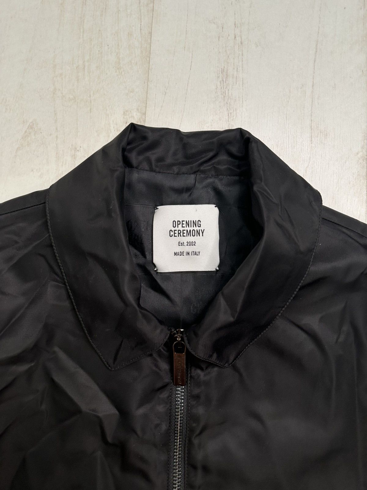 Opening Ceremony rose black jacket