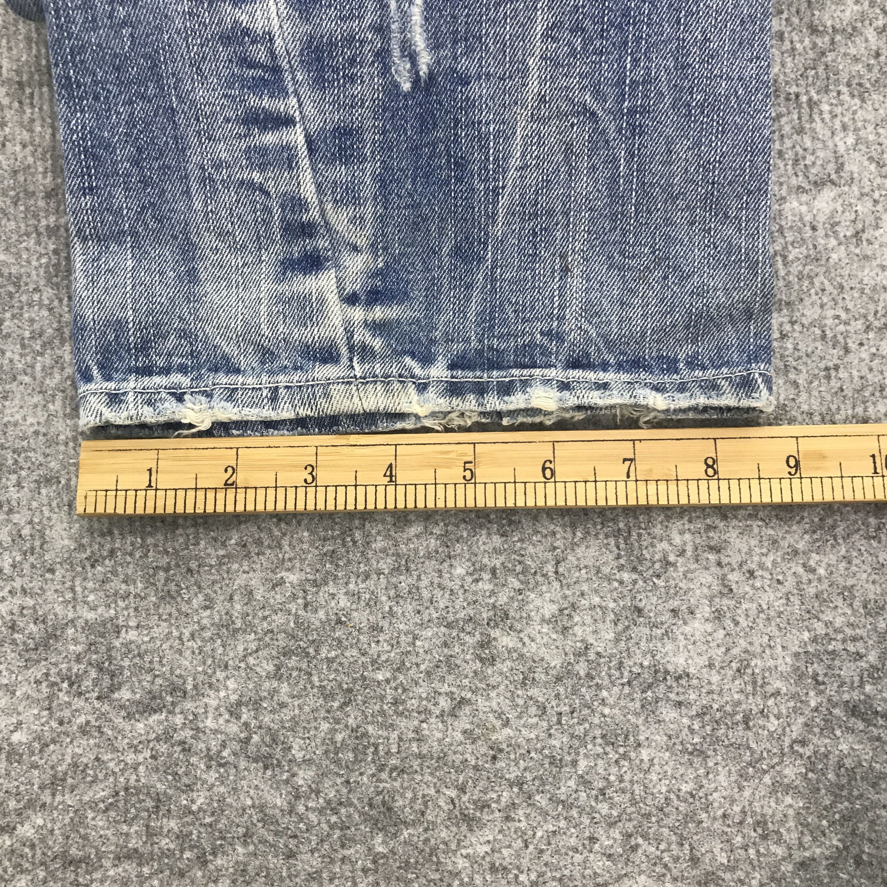 Japanese Brand Rare sorridere japan bootcut distressed denim jeans pants Size US 30 / EU 46 - 11 Thumbnail