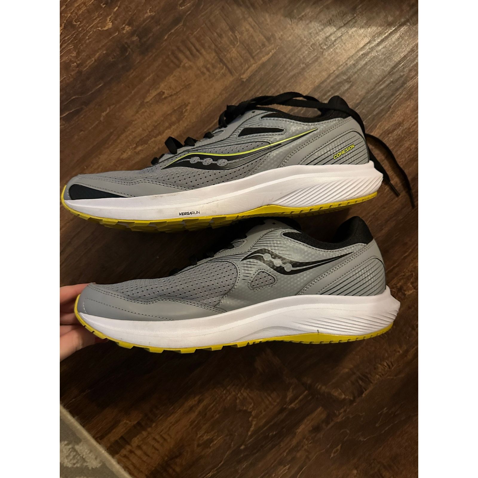 Saucony Saucony Cohesion versarun men's running shoe 10.5 w gray Size US 10.5 / EU 43-44 - 5 Thumbnail