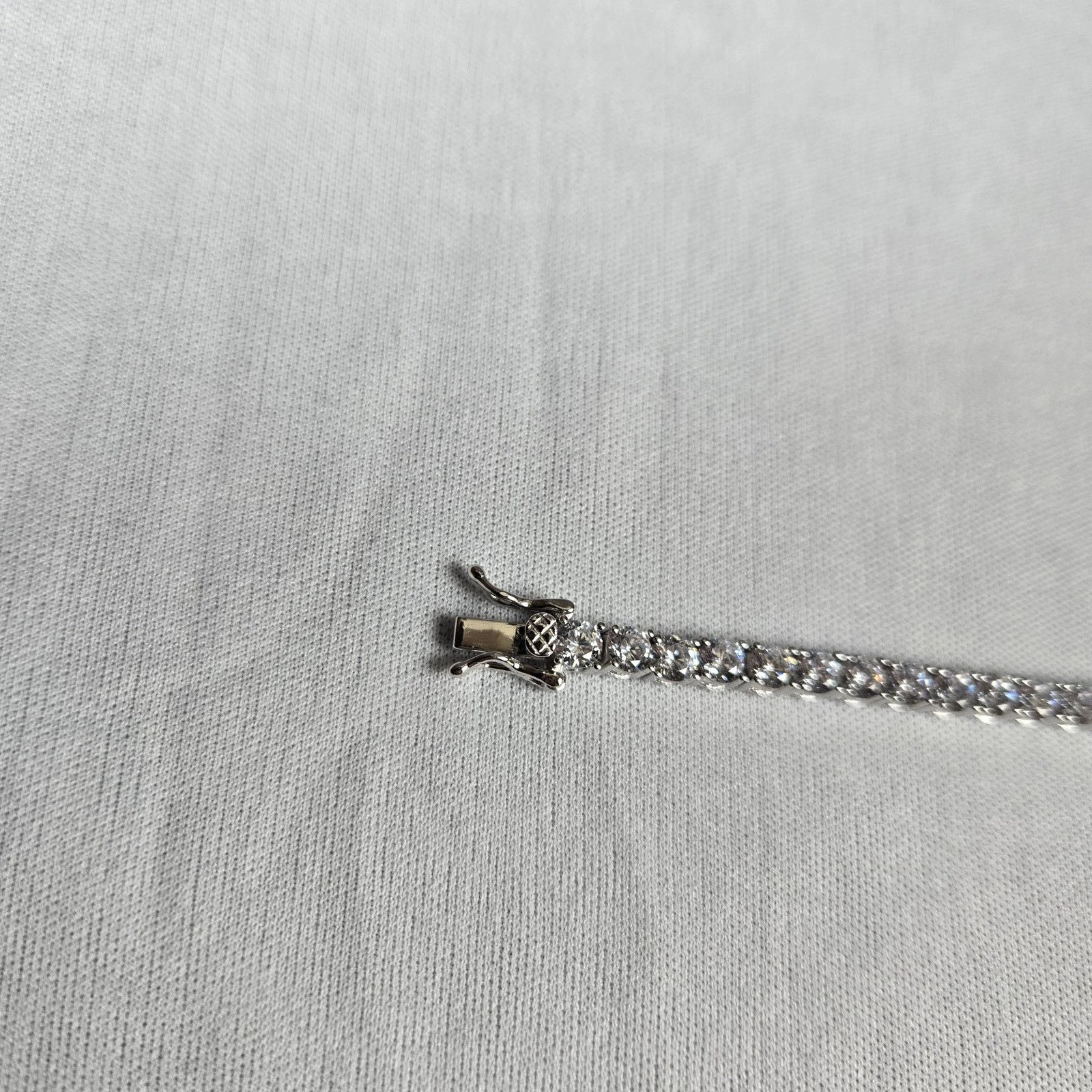 Other Tennis bracelet .925 silver with Swarovski Crystals Size ONE SIZE - 6 Thumbnail