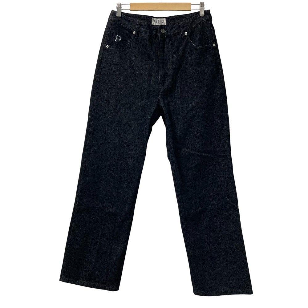 Other Other PINK HOUSE Gingham Patchwork Denim Pants Denim Jeans DUTY FREE for USA Size ONE SIZE - 1 Thumbnail