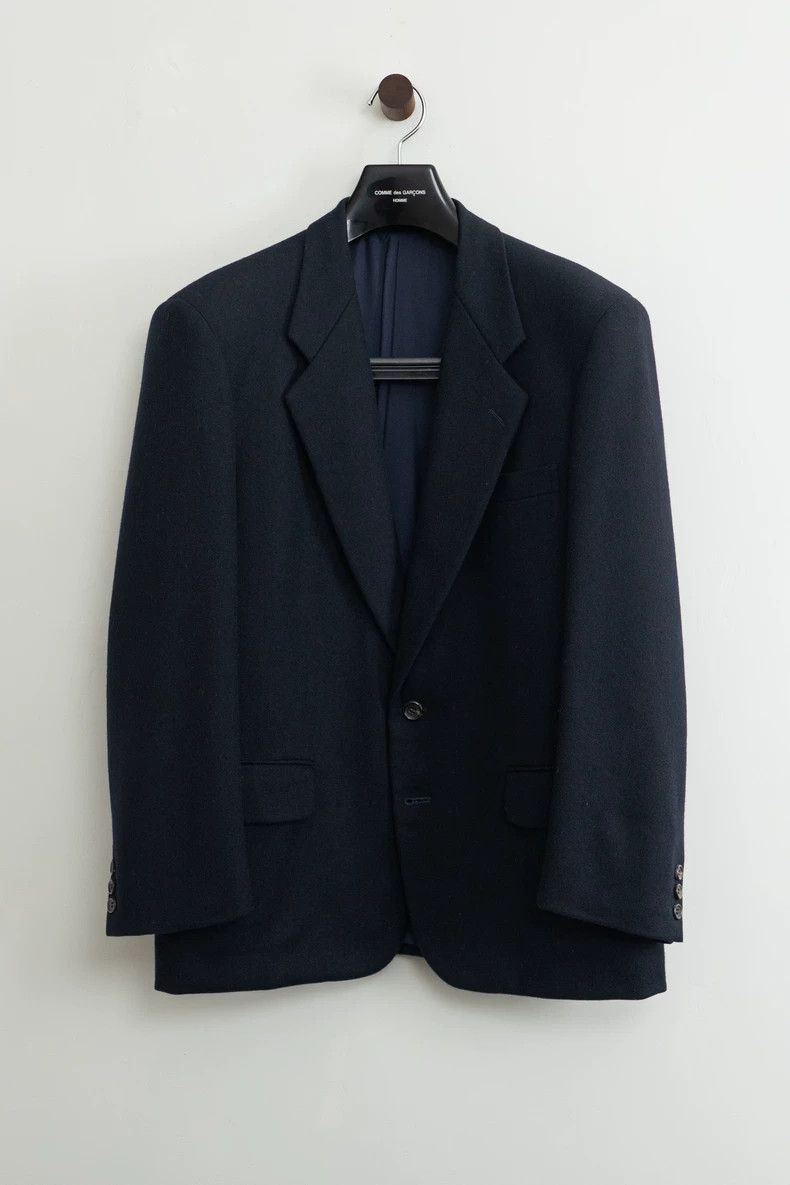 Comme des Garcons Comme des Garcons Navy blue wide-shouldered woolen suit ja Size US S / EU 44-46 / 1 - 2 Thumbnail