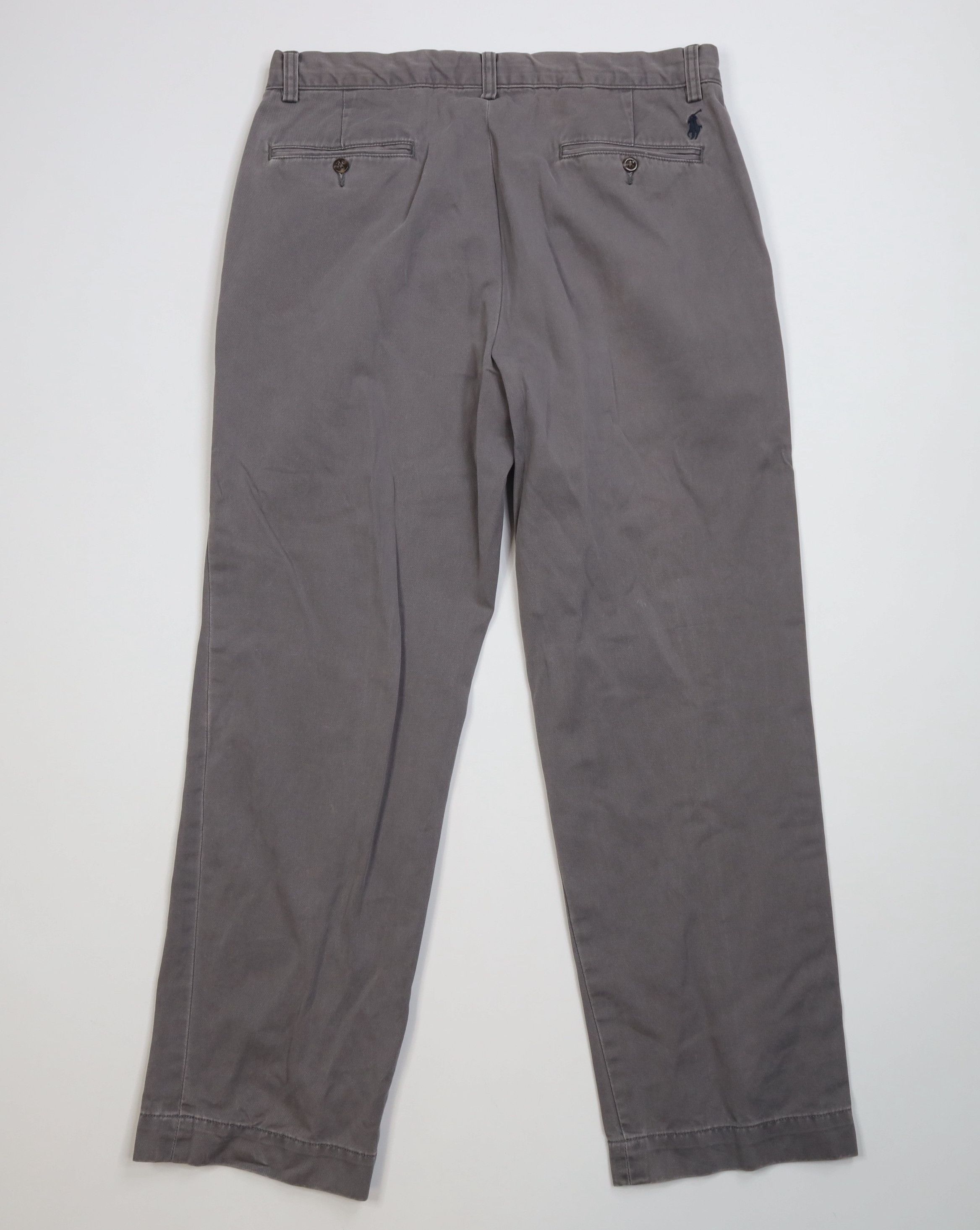 Polo Ralph Lauren Vintage 90s Ralph Lauren Wide Leg Chino Pants Trousers Size US 32 / EU 48 - 8 Thumbnail
