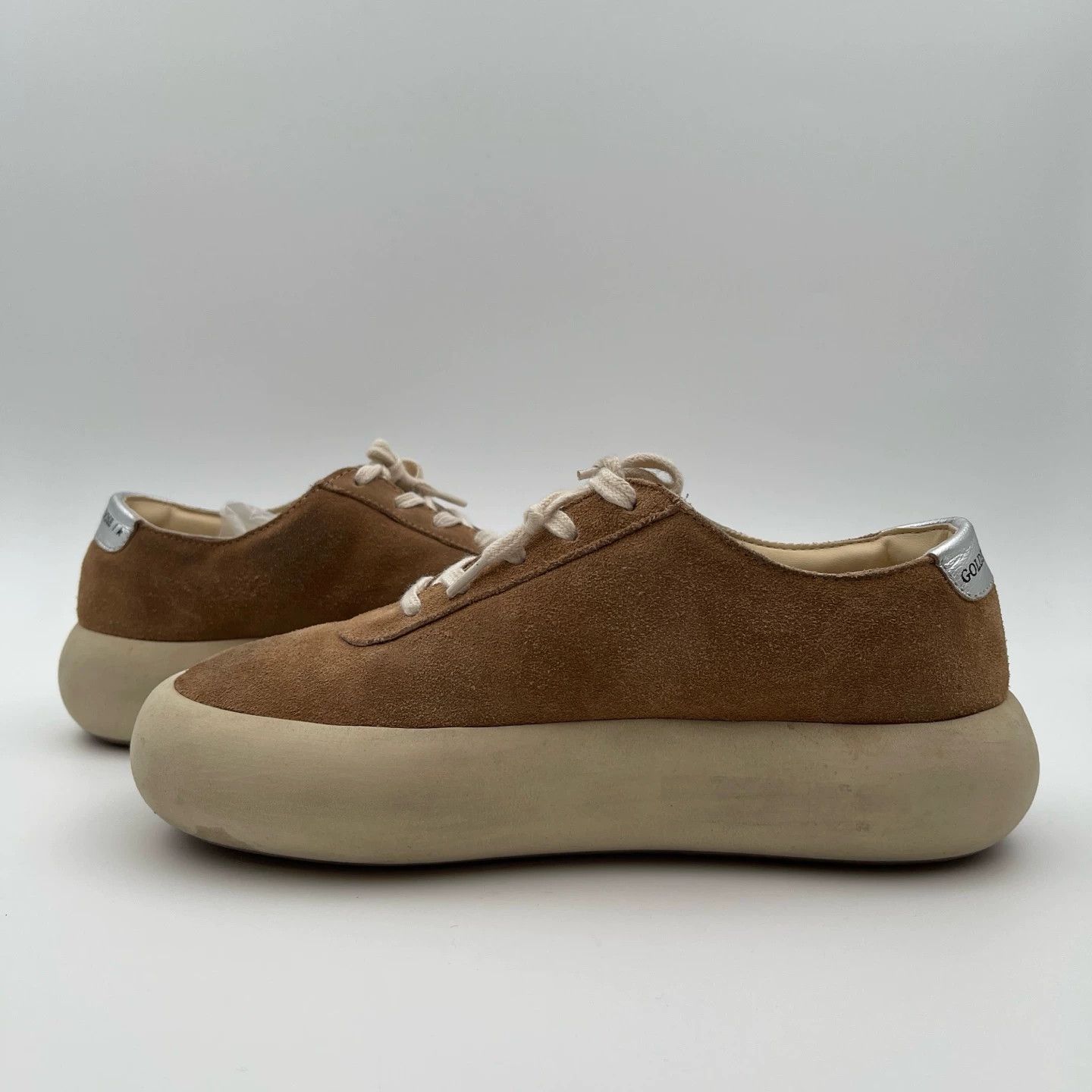 Golden Goose Golden Goose Space-Star Platform Distressed Sneakers Size US 6.5 / IT 36.5 - 5 Thumbnail