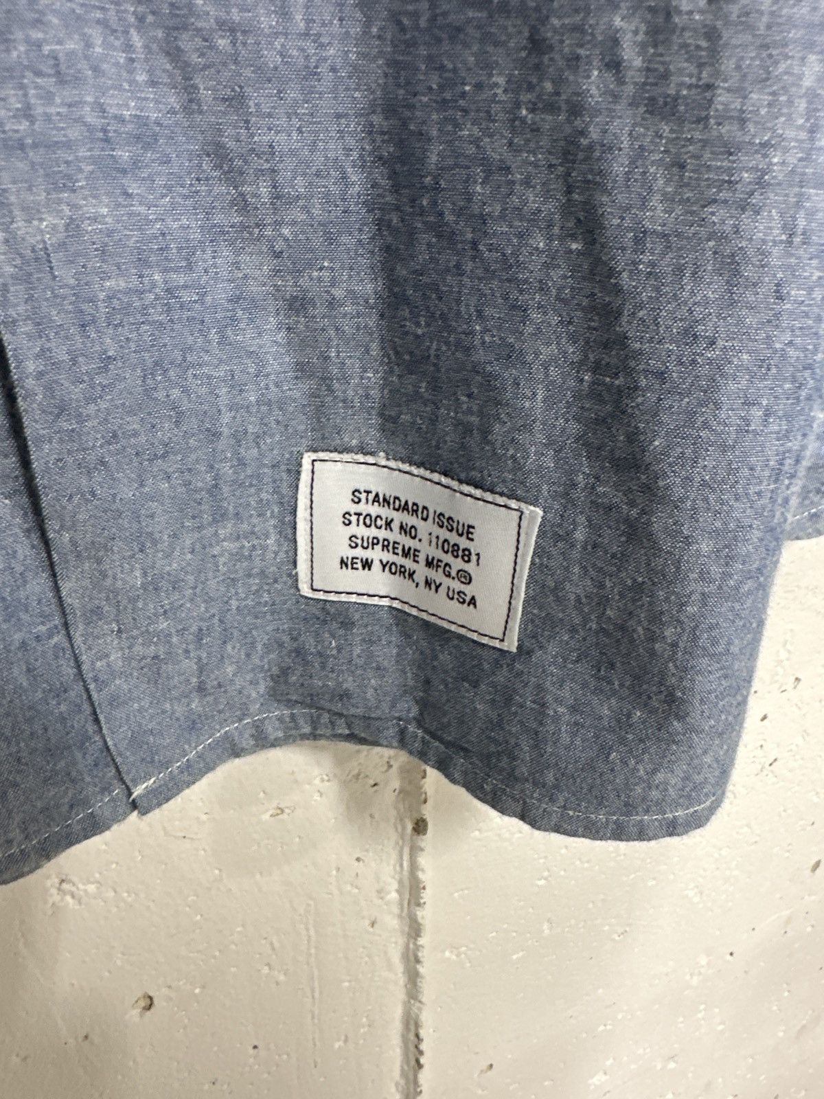 Supreme Supreme Button Up shirt Blue Large Size US L / EU 52-54 / 3 - 5 Thumbnail