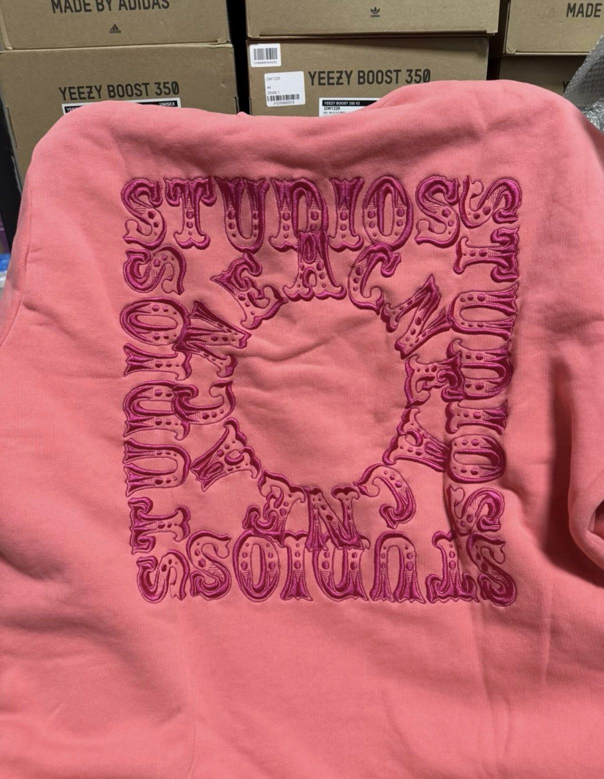 Acne Studios Acne Studios Geometric Embroidered Logo Sweatshirt K37 Size US S / EU 44-46 / 1 - 6 Thumbnail