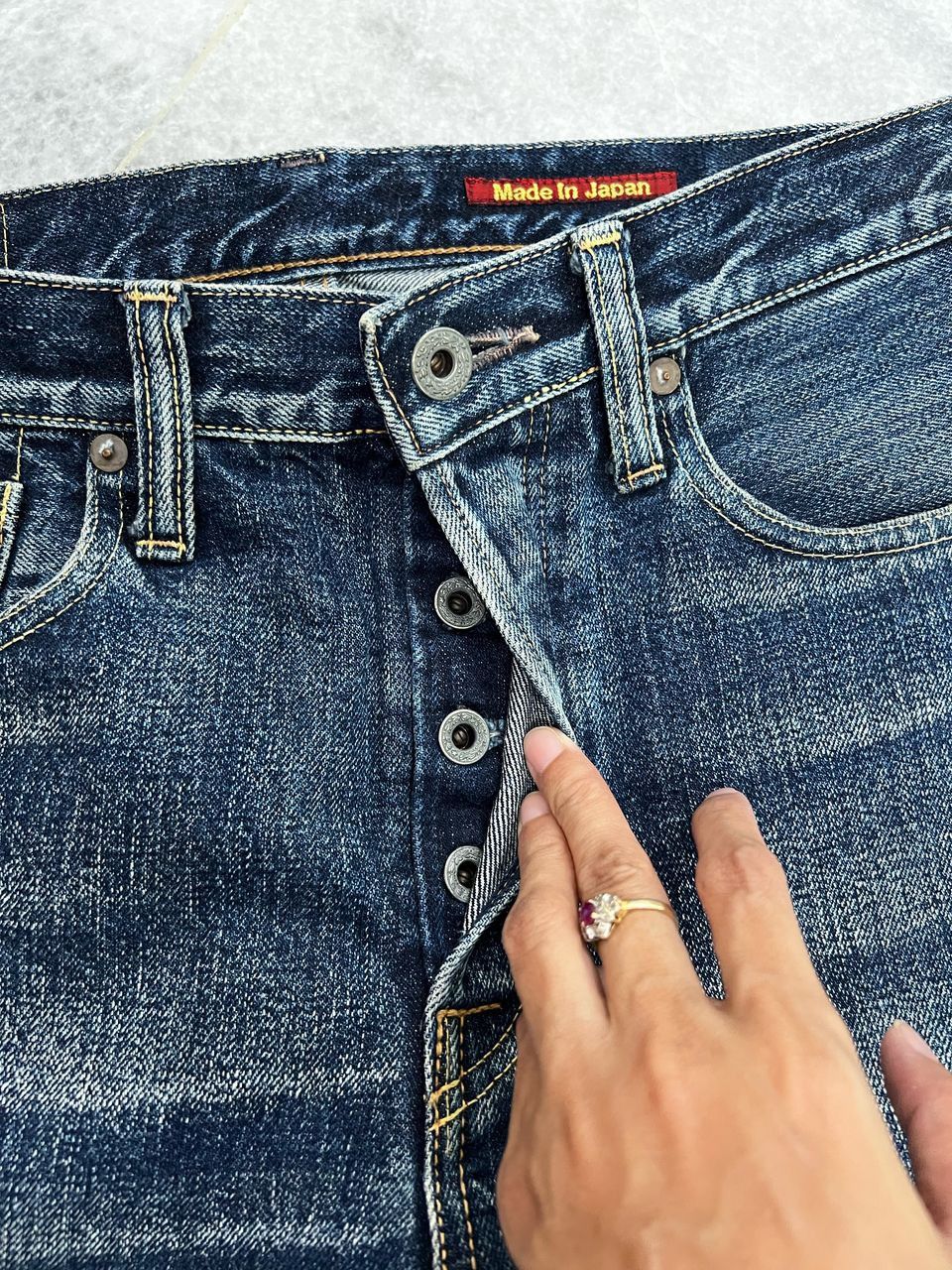 Kapital Kapital Denim Distressed Jeans Size US 31 - 4 Thumbnail