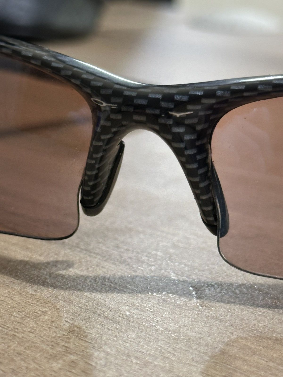 Oakley ULTRA RARE Oakley Half Jacket 1.0 GENUINE CARBON FIBER USA Size ONE SIZE - 25 Thumbnail