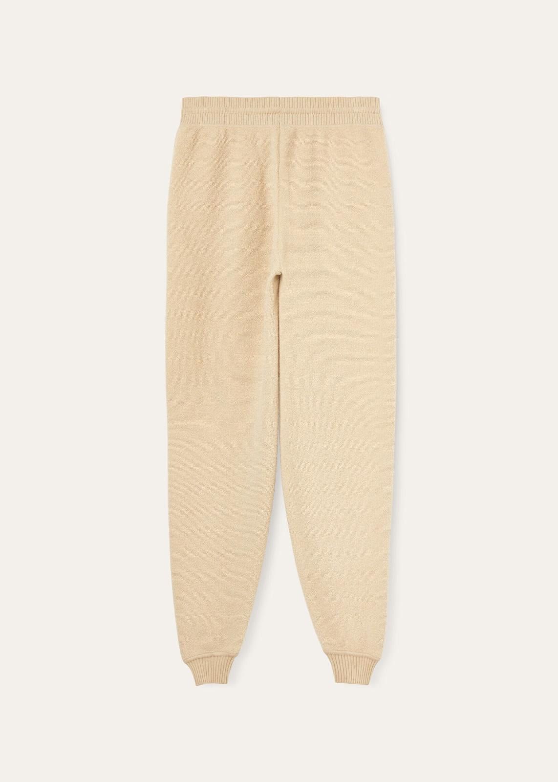 Loro Piana o1srvl11e0425 FAN7287 Cocooning Pant in Beige Size 28" / US 6 / IT 42 - 2 Thumbnail