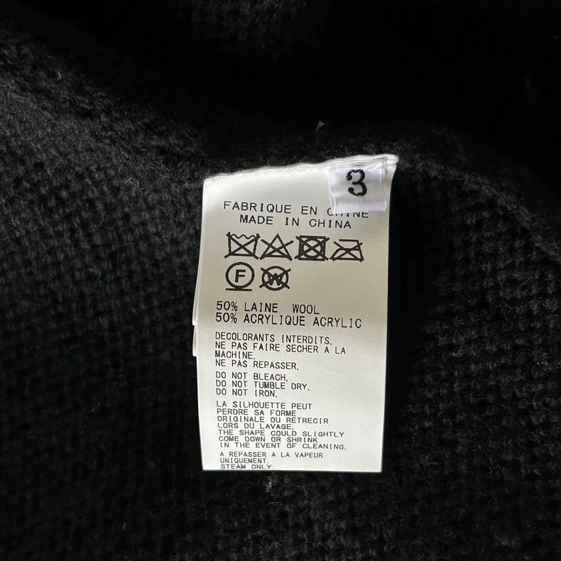 Yohji Yamamoto Yohji Yamamoto Yohji Yamamoto Skeleton Knit Sweater Size US M / EU 48-50 / 2 - 5 Thumbnail