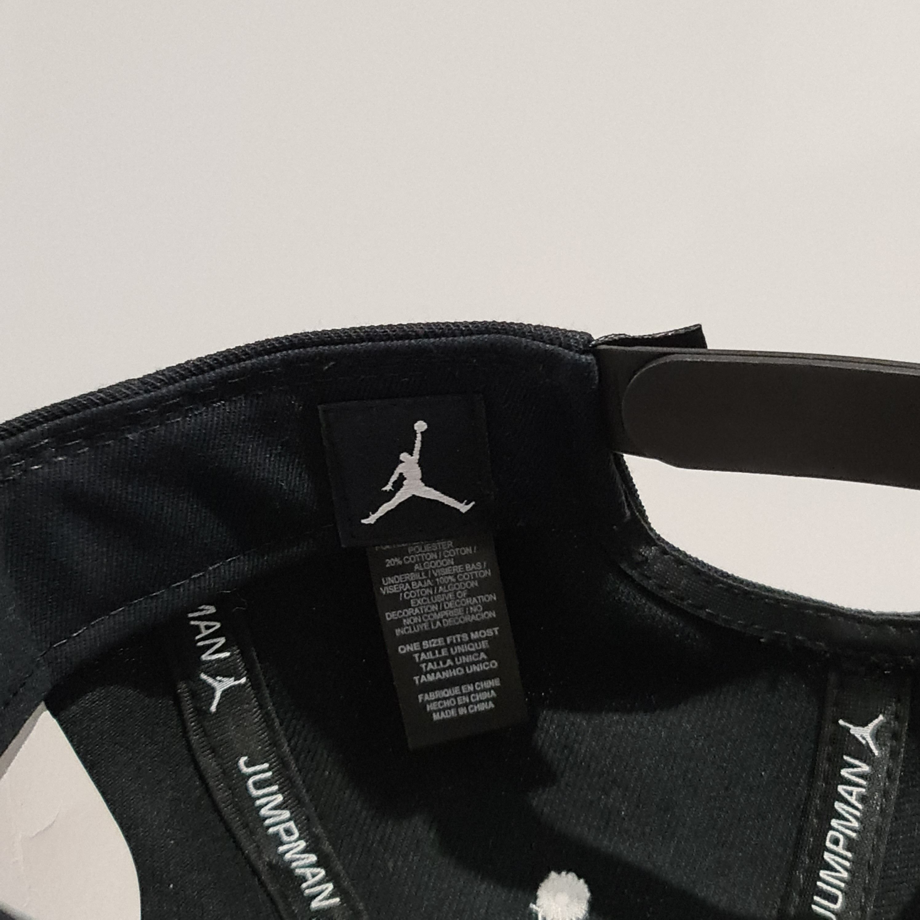 Jordan Brand Jordan Cap Snapback 'Jordan XI 72-10 Bulls Record' Black Size ONE SIZE - 8 Thumbnail