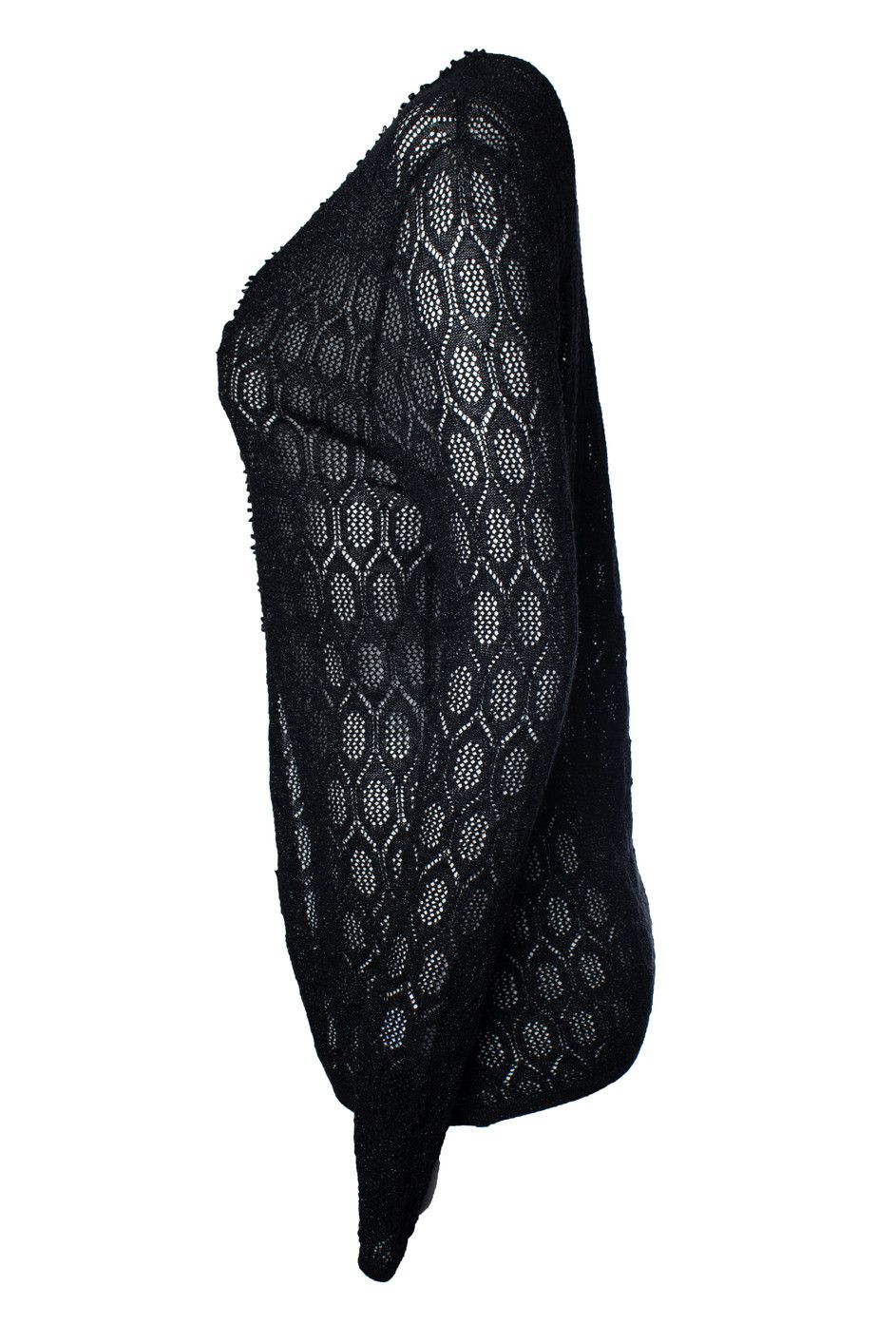 Other Cesare Gatti, knitted lurex cardigan with beads Size M / US 6-8 / IT 42-44 - 2 Thumbnail