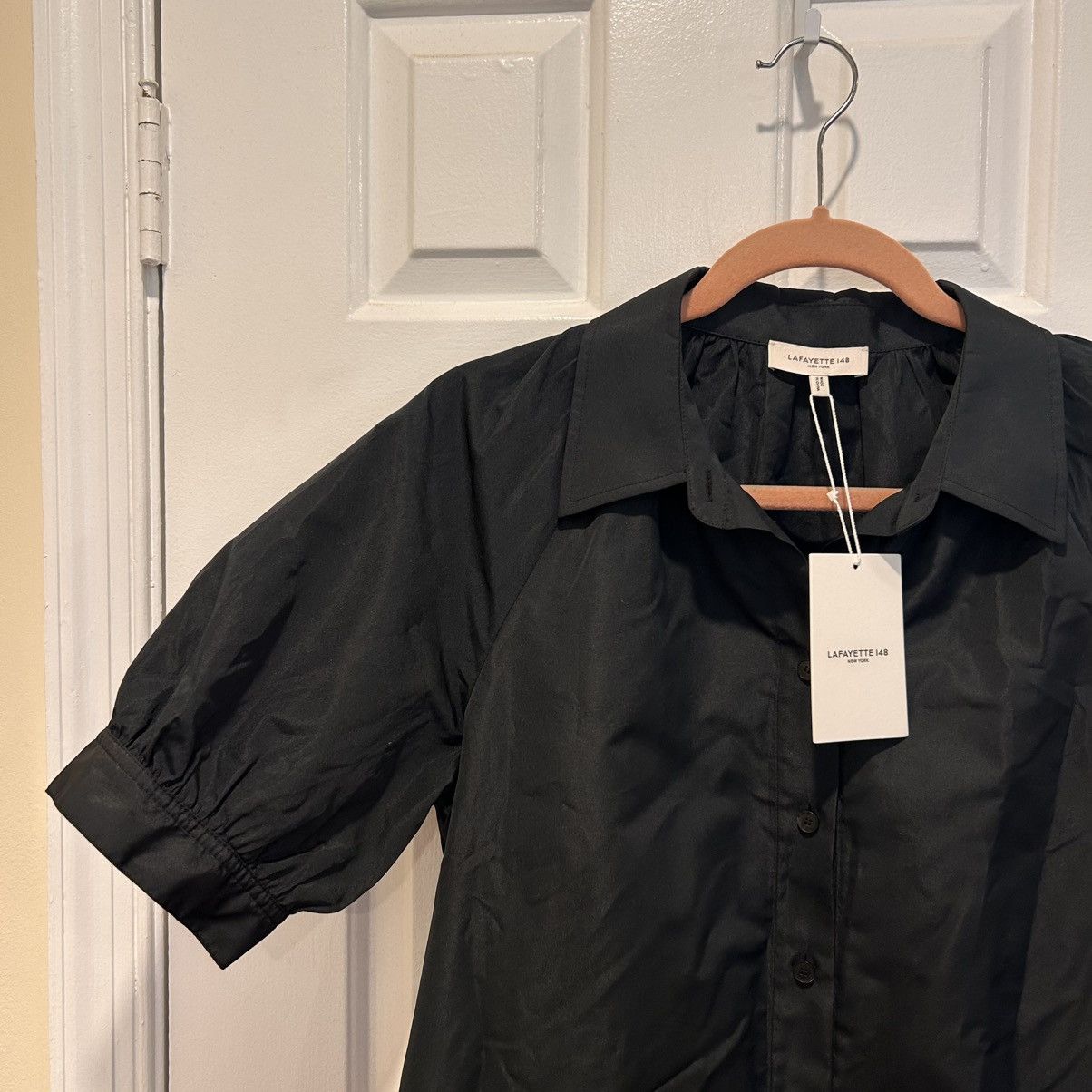 Lafayette 148 NWT MSRP $589 Lafayette 148 Black Dress Size M / US 6-8 / IT 42-44 - 3 Thumbnail