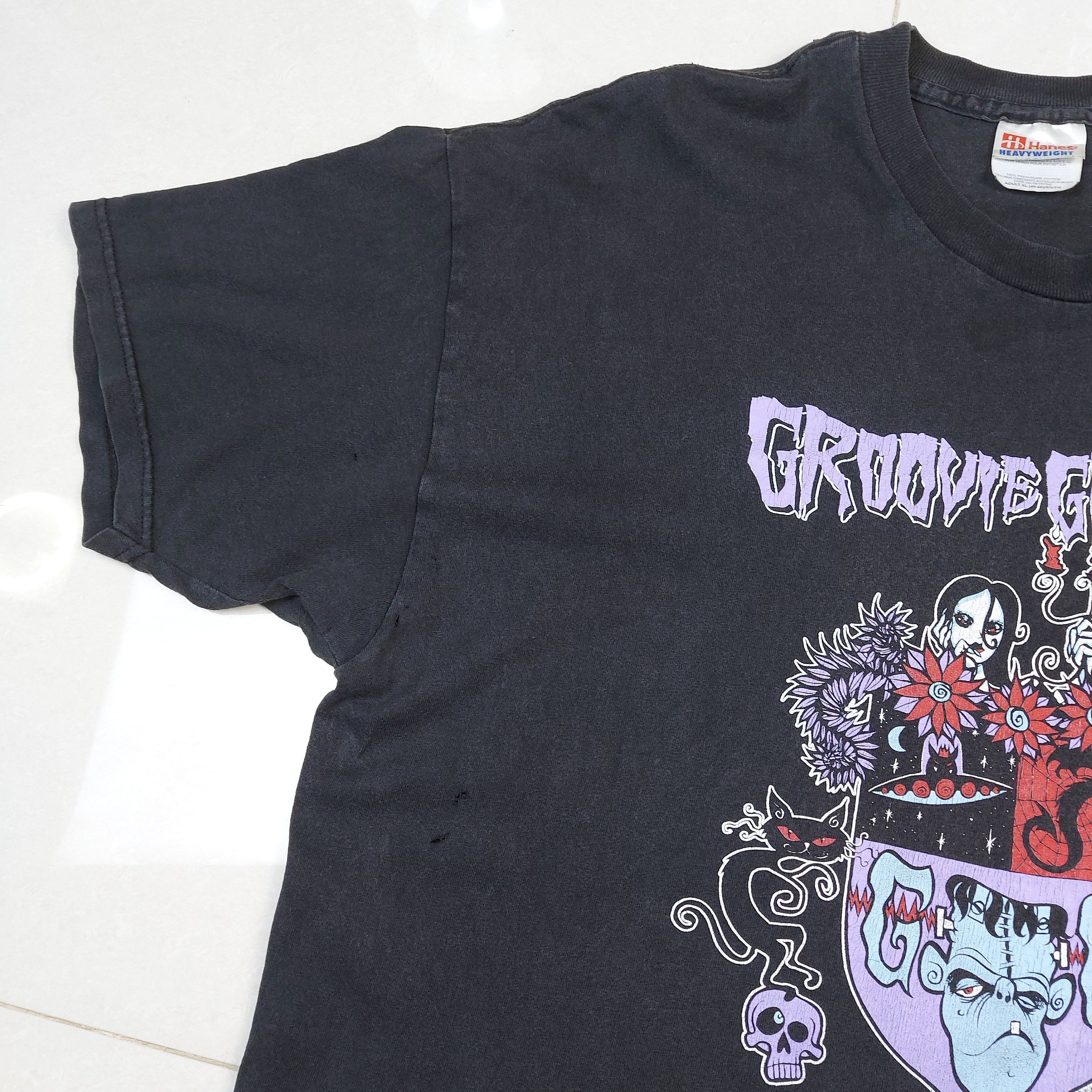 Band Tees Vintage 90s Groovie Ghoulies Band Horror Punk TEE Size US XL / EU 56 / 4 - 7 Thumbnail