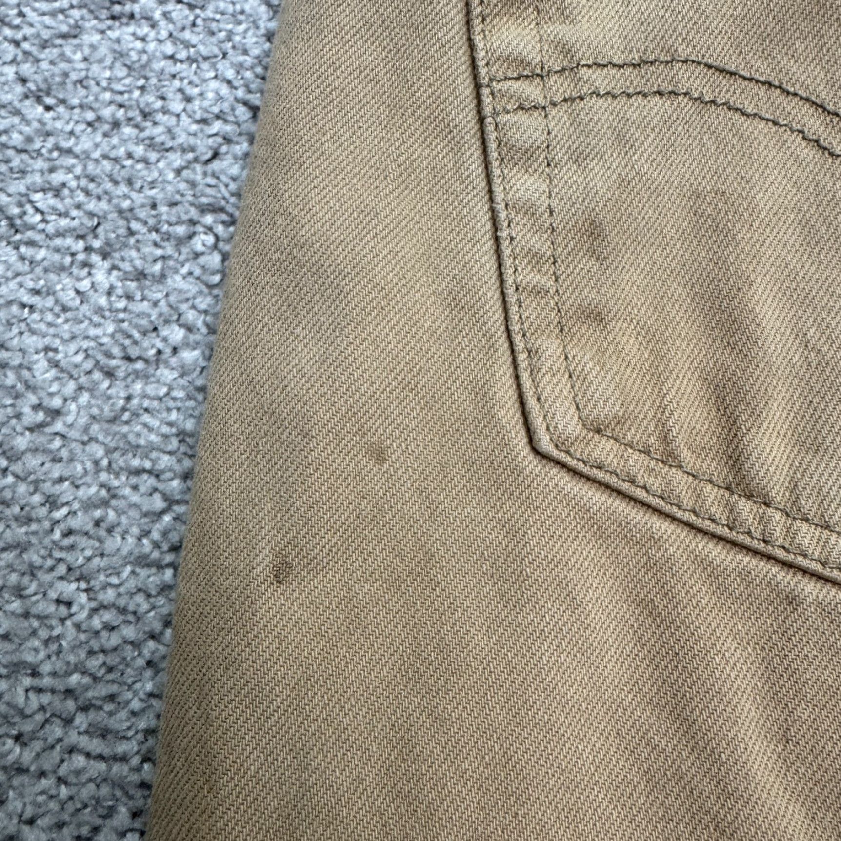 Levi's Levi's 501 Jeans Mens 38x34 Denim Straight Button Fly Brown Cotton Vintage? No (but check) No Size US 38 / EU 54 - 7 Thumbnail