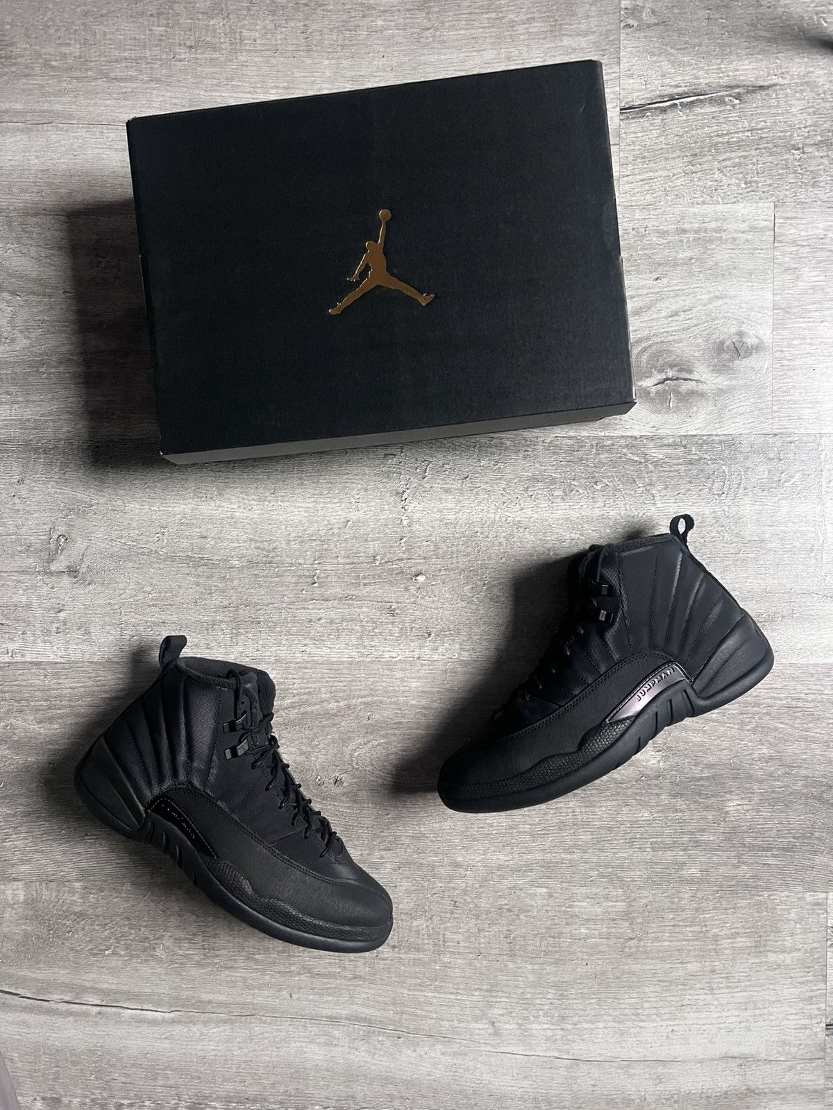 Nike Nike Air Jordan 12 Retro Winterized Black Size US 8 / EU 41 - 1 Thumbnail