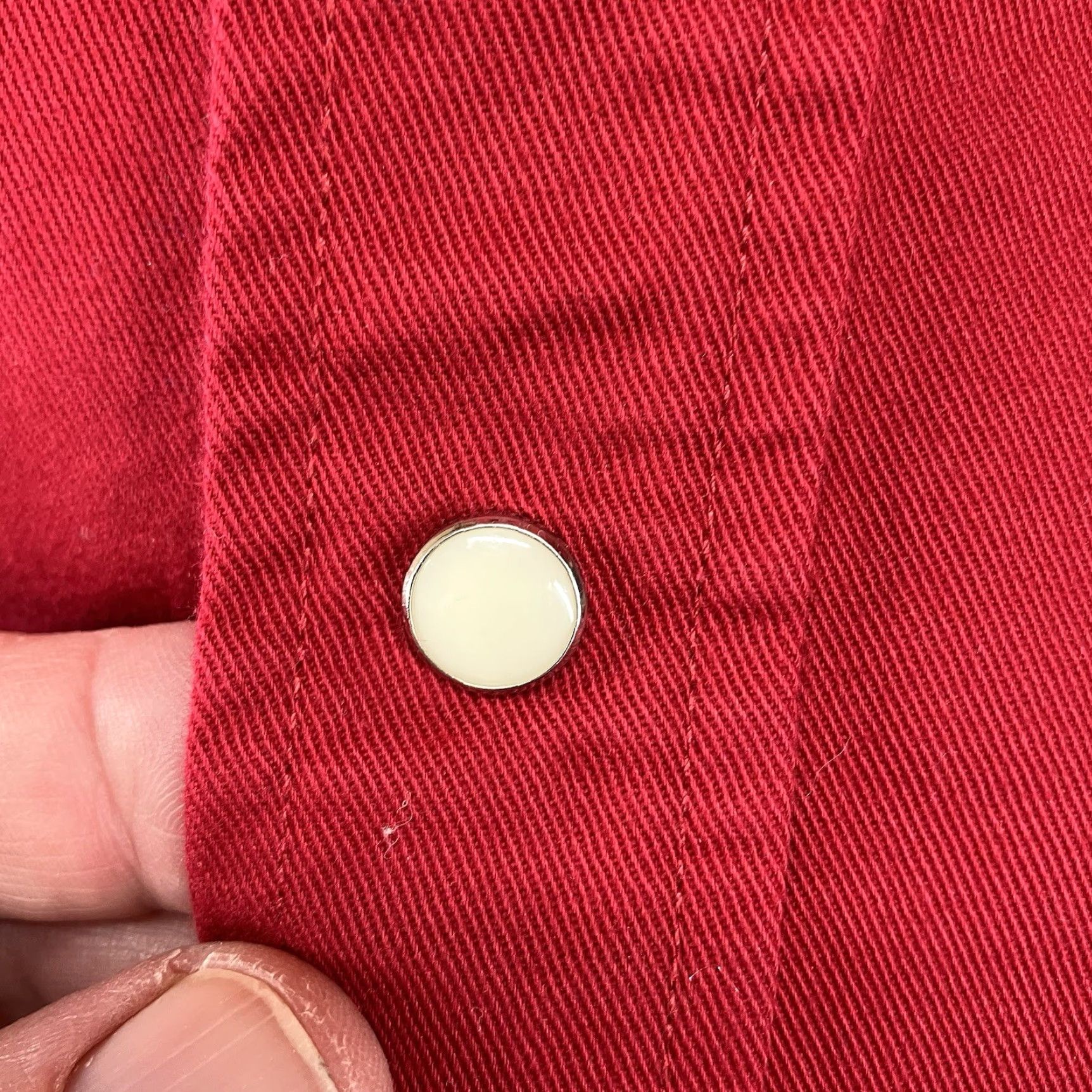 Wrangler VINTAGE Wrangler Pearl Snap Denim Shirt Big & Tall 2XL Red Mens Western Rockabilly 90s Size US XXL / EU 58 / 5 - 4 Thumbnail