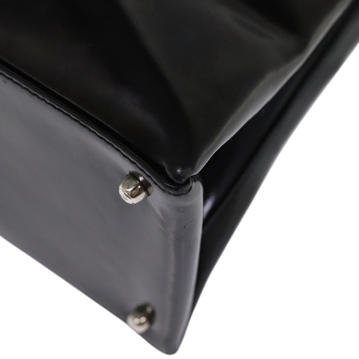 Gucci GUCCI Hand Bag Enamel Black 002 2113 002 2113 Size ONE SIZE - 16 Thumbnail