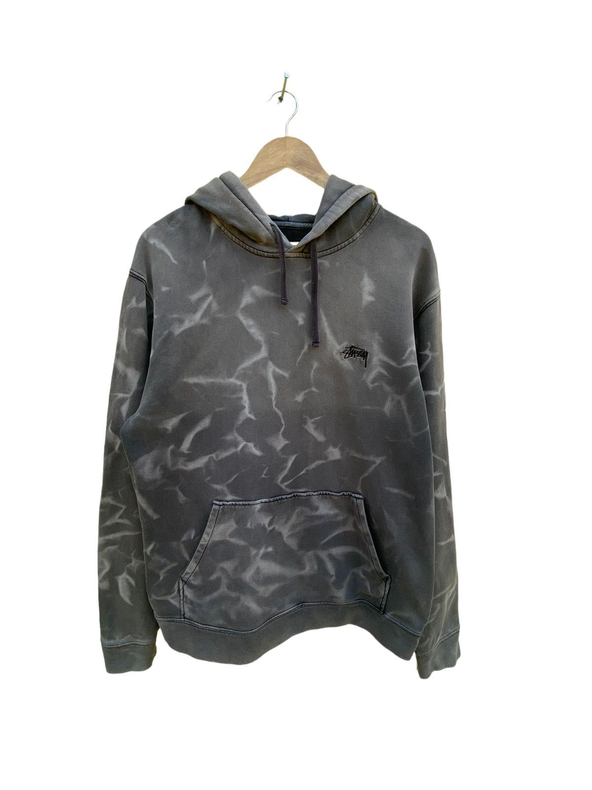 Stussy × Vintage Vintage Stussy tie dye hoodie / sweatshirt Size US L / EU 52-54 / 3 - 4 Thumbnail