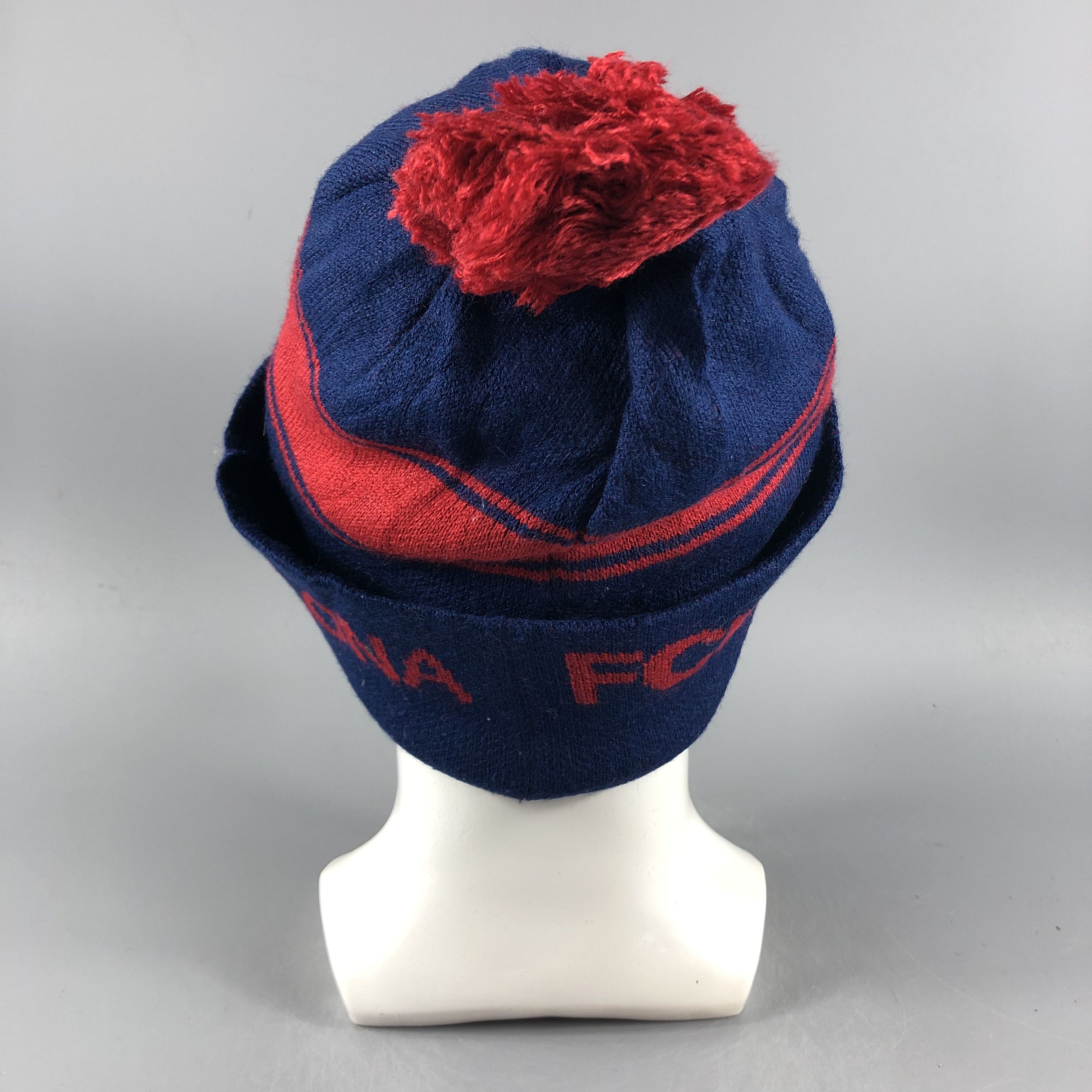Other FC Barcelona Bobble Beanie Snow Hat Snow Cap -D219 Size ONE SIZE - 3 Thumbnail