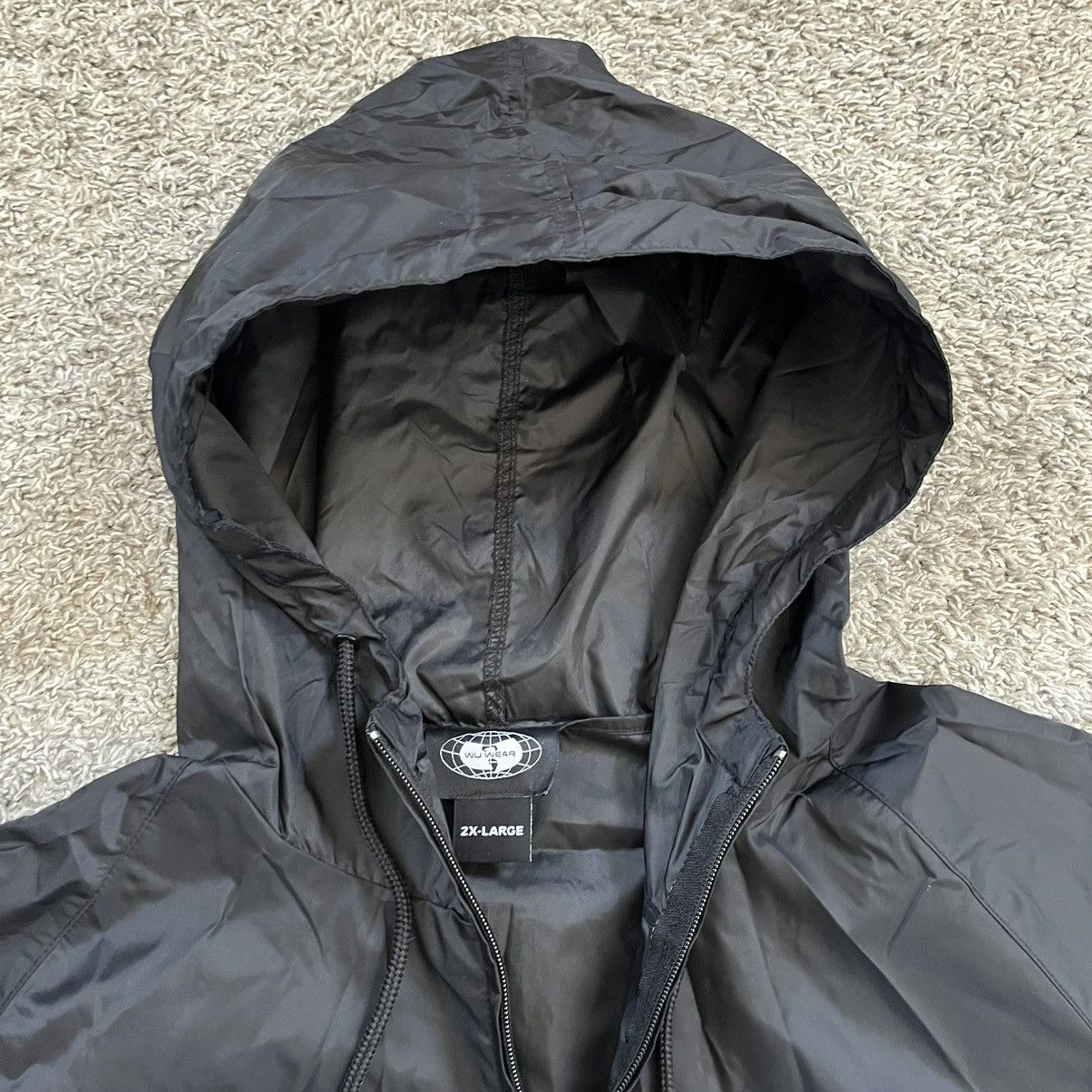 Wu-Tang Clan 🔴Wu-Wear Jacket Size 2XL Wu-Tang Hoodie Windbreaker Raekwon Size US XXL / EU 58 / 5 - 4 Thumbnail