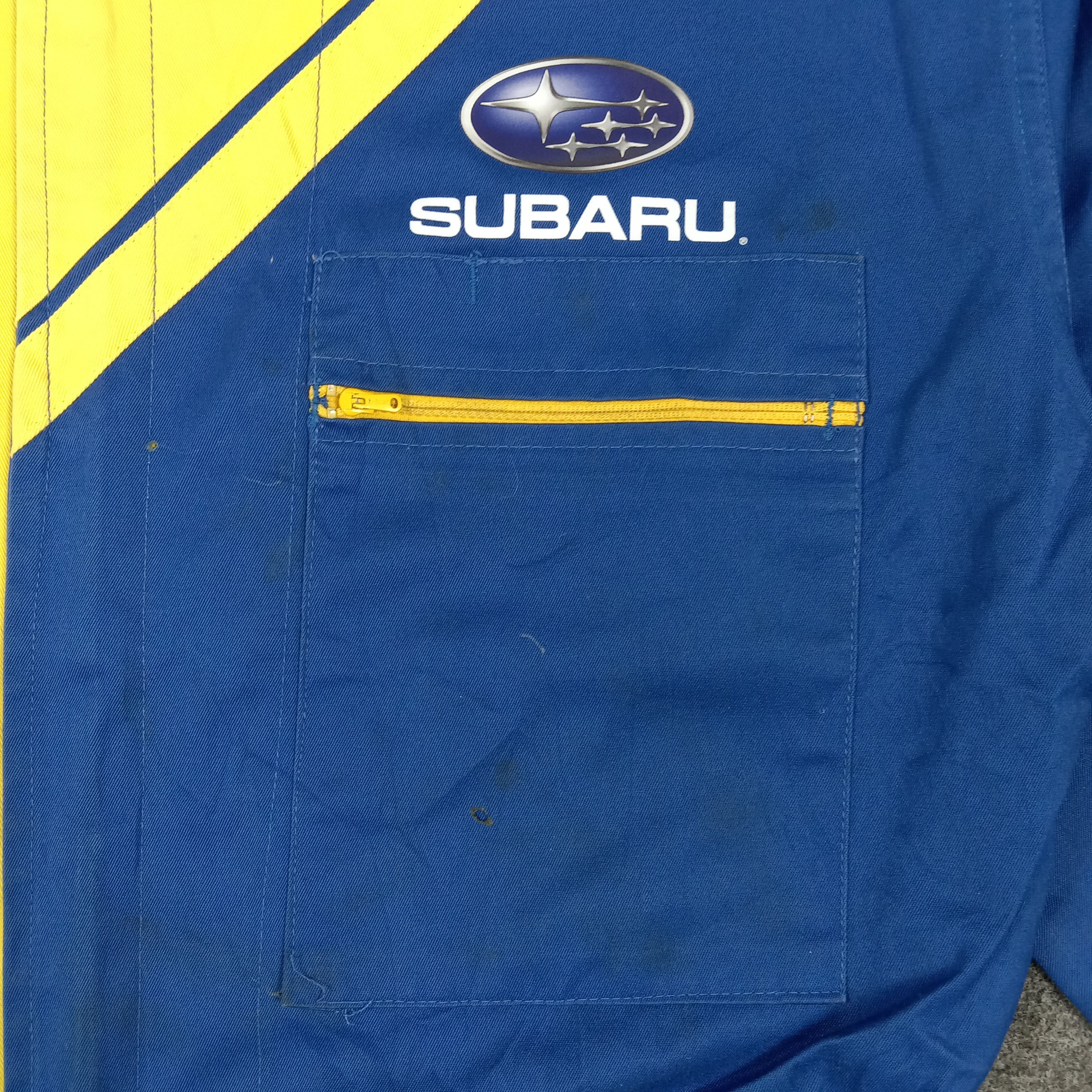 Japanese Brand Subaru Rally Team Motorsports Coverall Jacket C274N6 Size US L / EU 52-54 / 3 - 7 Thumbnail