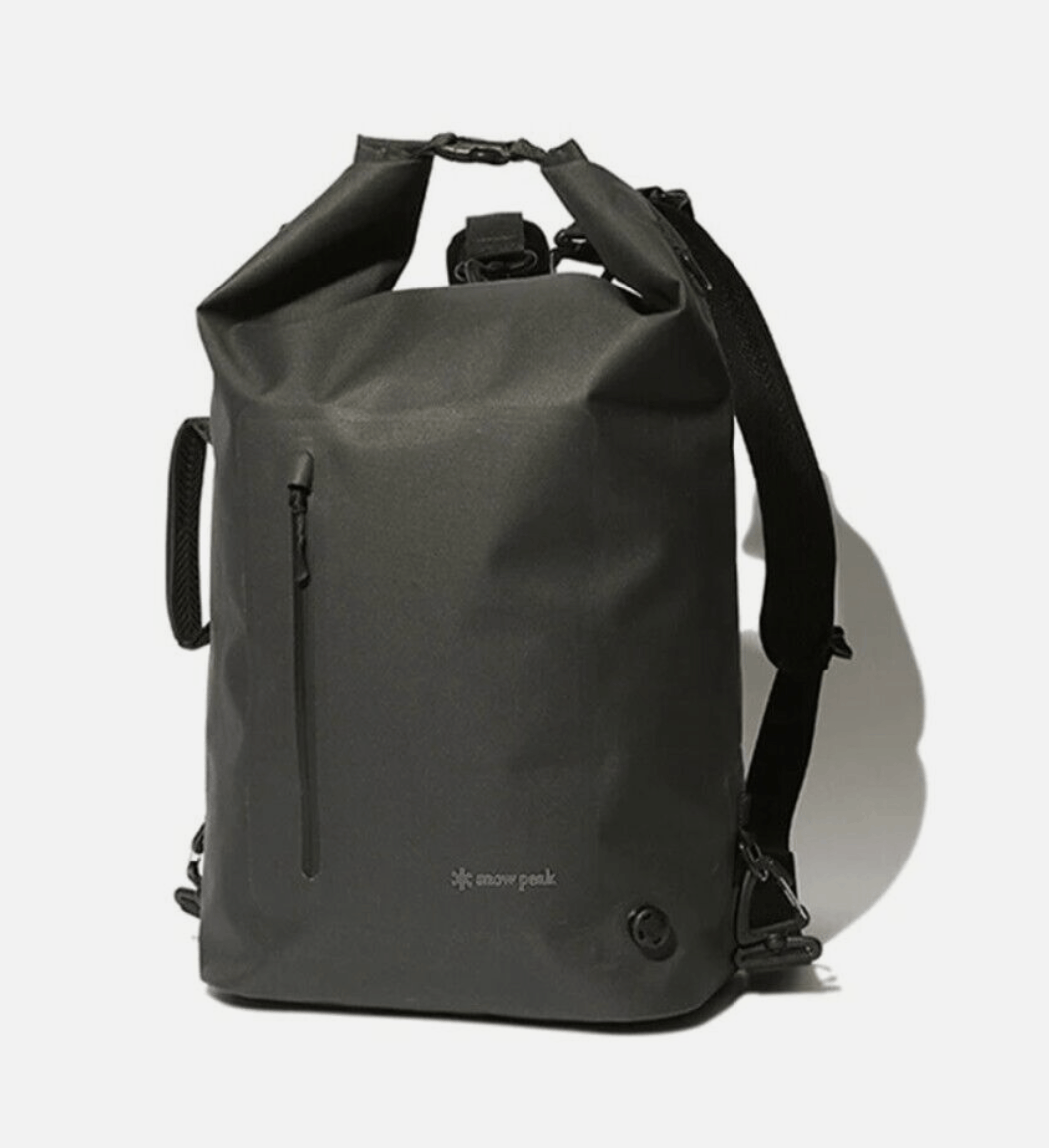 Snow Peak SNOW PEAK Backpack 4WAY DRY BAG M Black Size ONE SIZE - 1 Thumbnail