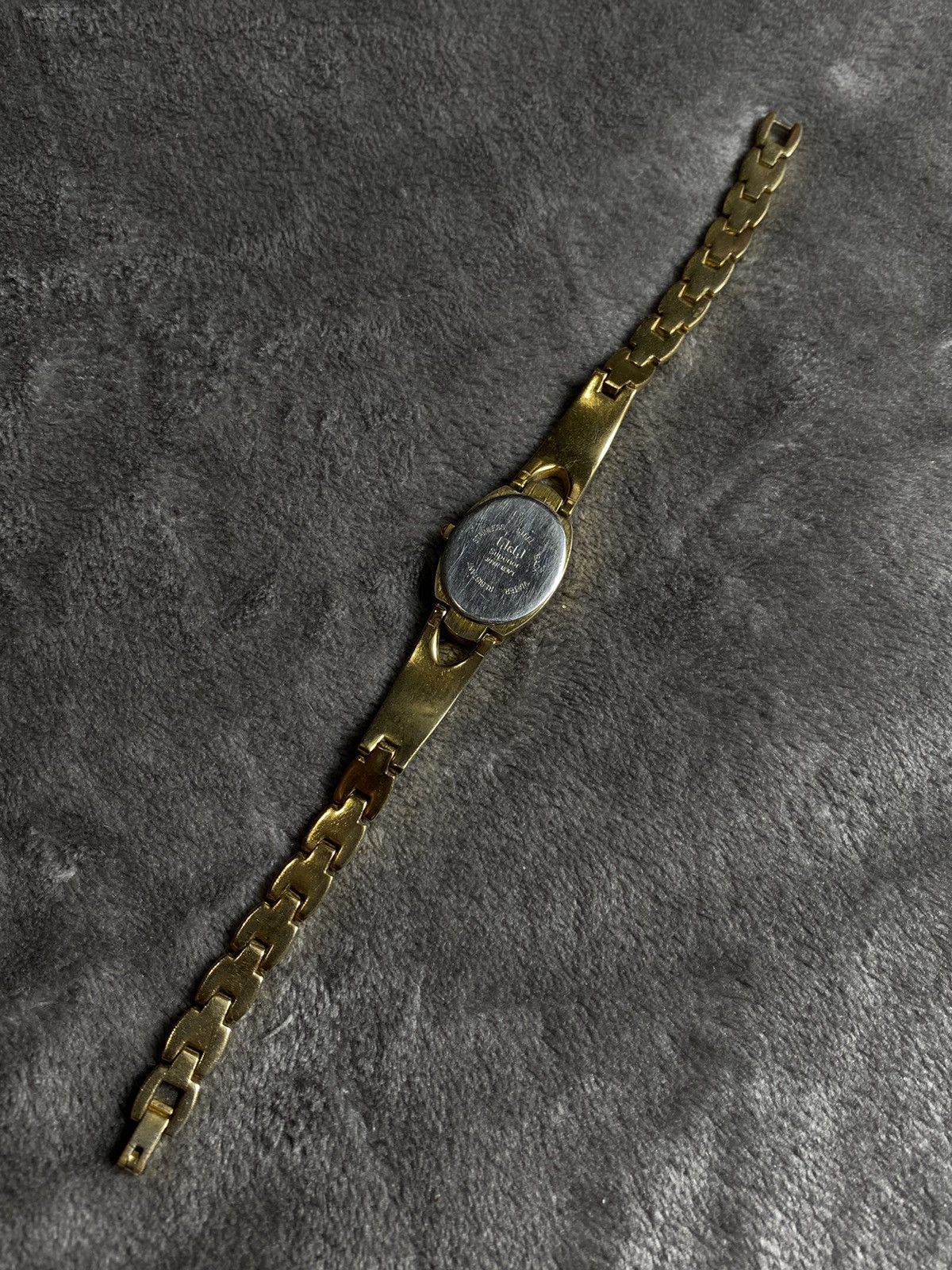 Japanese Brand Futuristic Vintage Japanese Style Gold Watch - Work 100% Size ONE SIZE - 5 Thumbnail