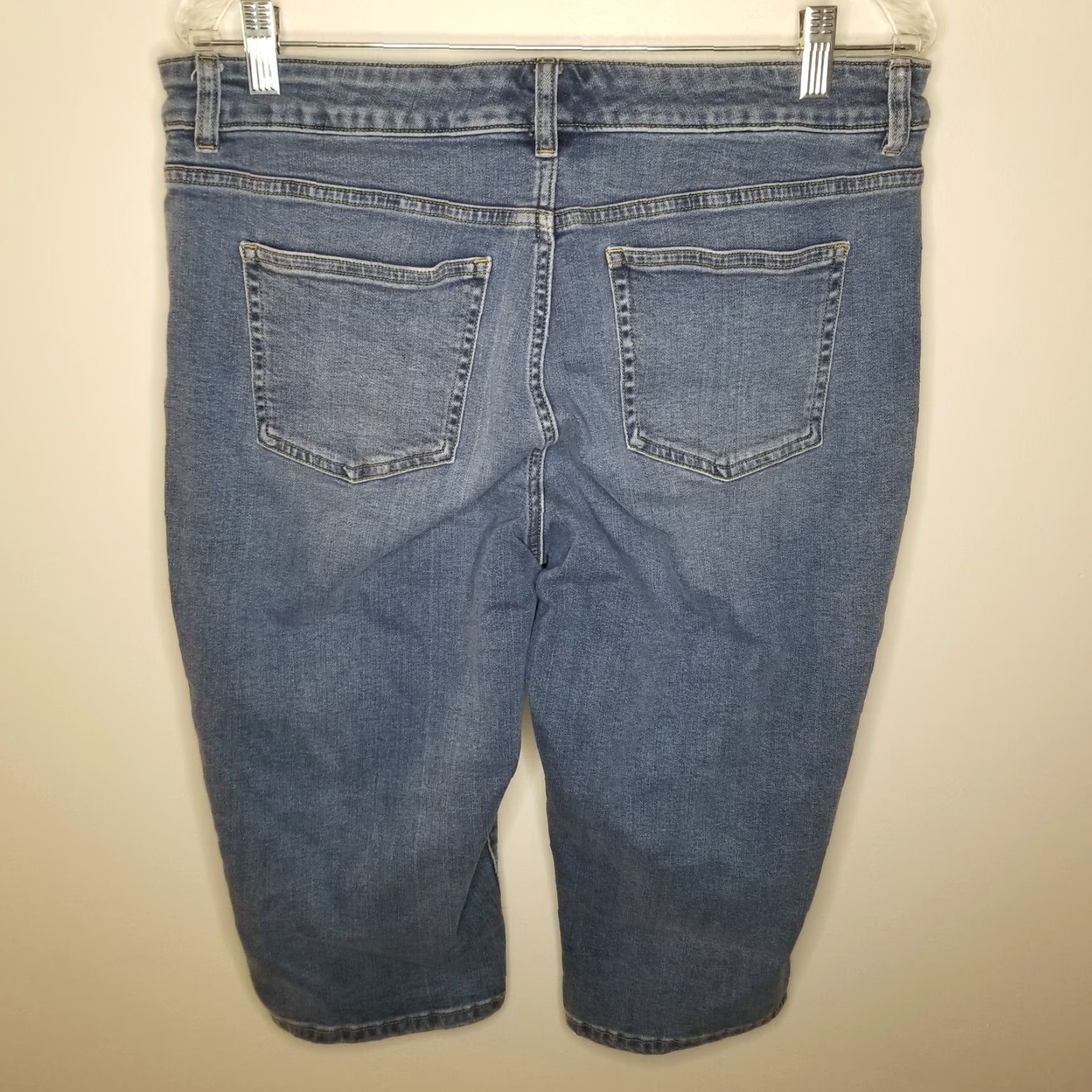 Chaps CHAPS Women's Capris Jeans Blue Size 12 Size 34" / US 12 / IT 48 - 4 Thumbnail