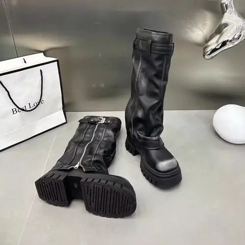 Designer × Vintage Streetwear Retro Vintage Punk Casual Boots Size US 8.5 / IT 38.5 - 4 Thumbnail
