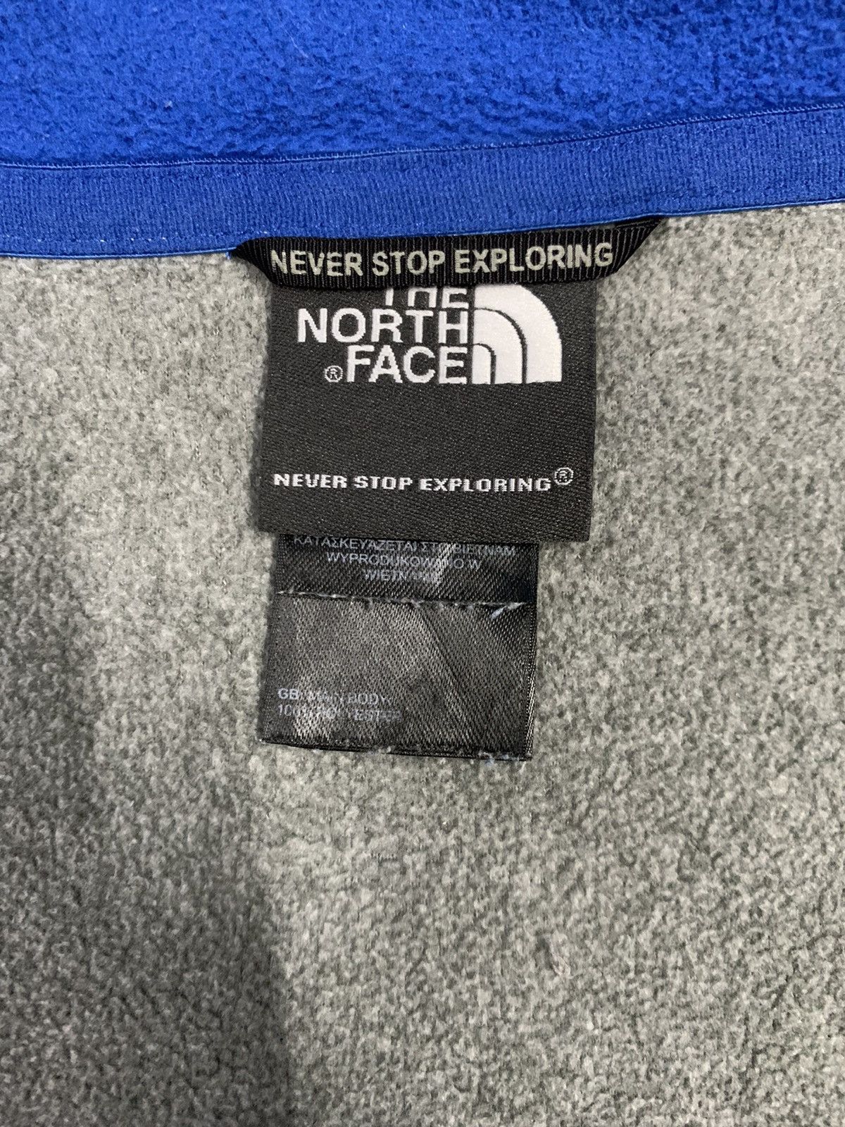 The North Face The North Face Small Logo Quarter Zipper Fleece Sweatshirt Size US XL / EU 56 / 4 - 14 Thumbnail