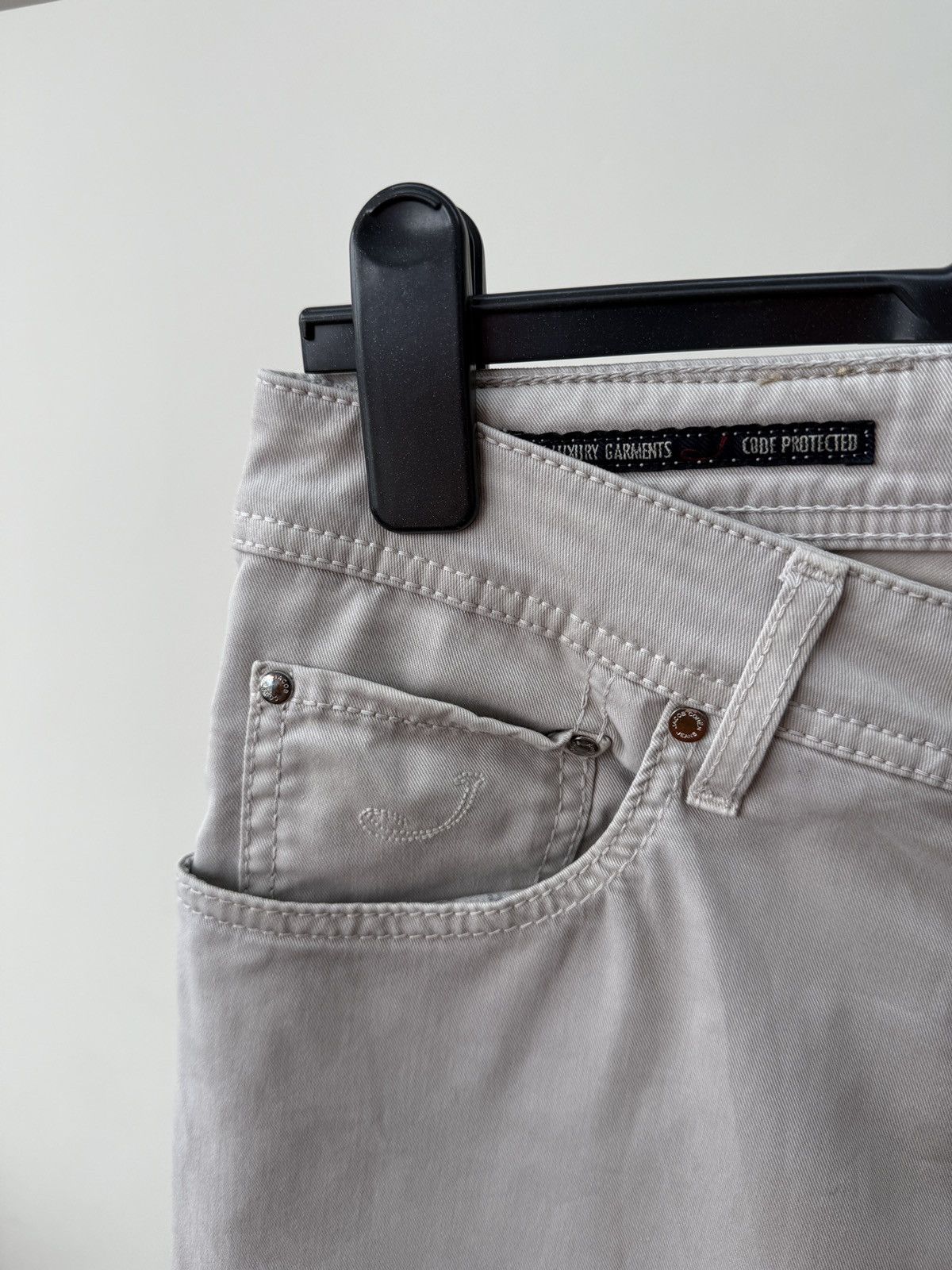 Jacob Cohen Vintage Jacob Cohen Tailored Pants Italian Luxury Denim Size US 32 / EU 48 - 6 Thumbnail