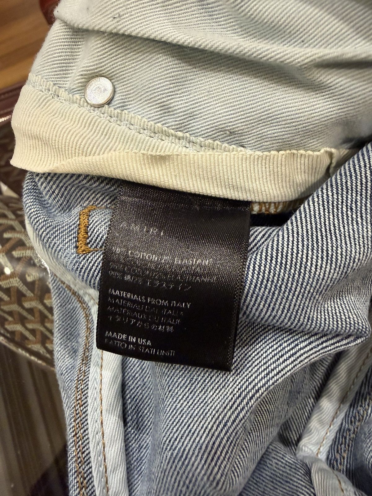 Amiri Amiri Studded Track Denim Jeans Size US 32 / EU 48 - 4 Thumbnail